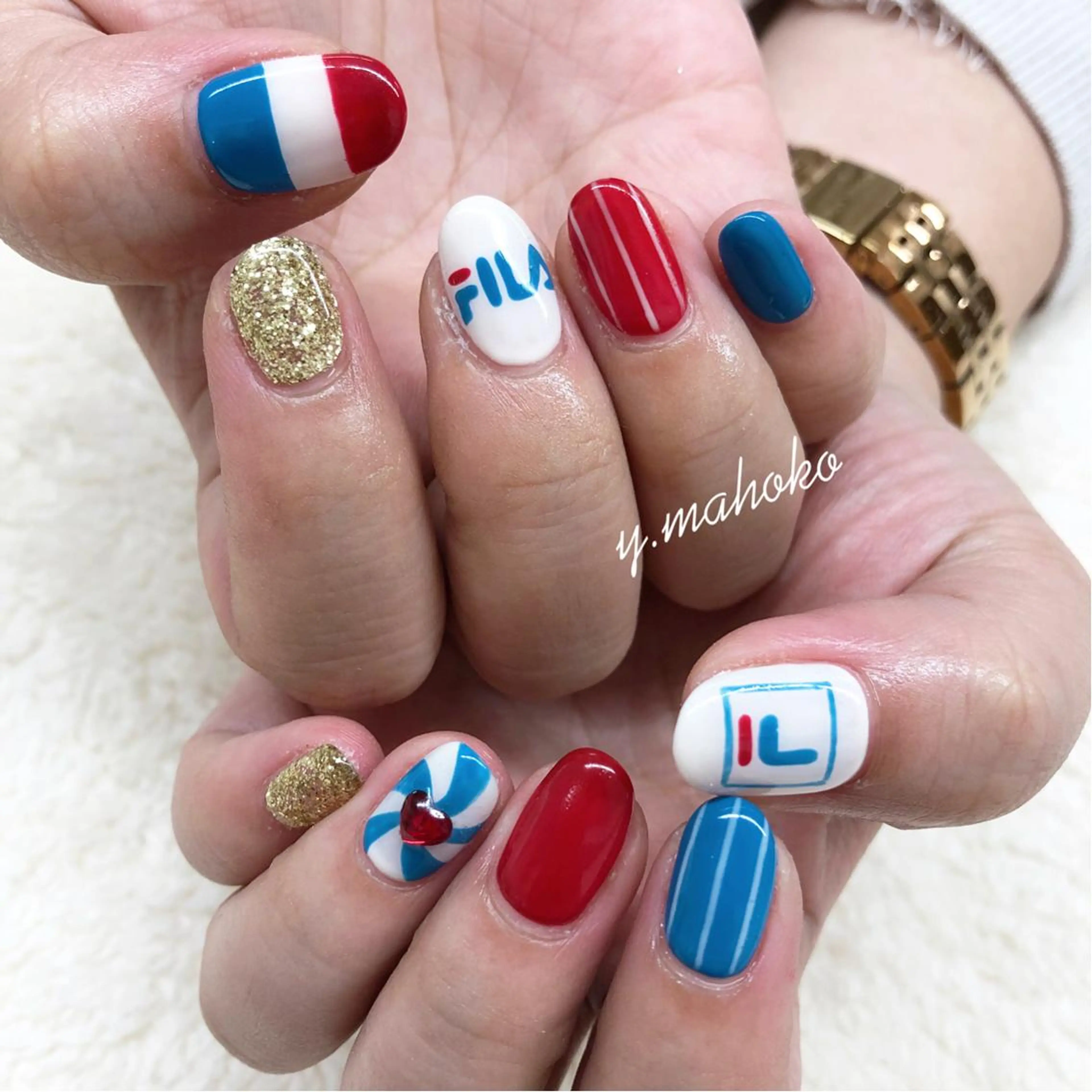 ネイル ハンドネイル She nail studio 原宿所属・パラジェル有/ スカルプ/mahoのネイルデザイン