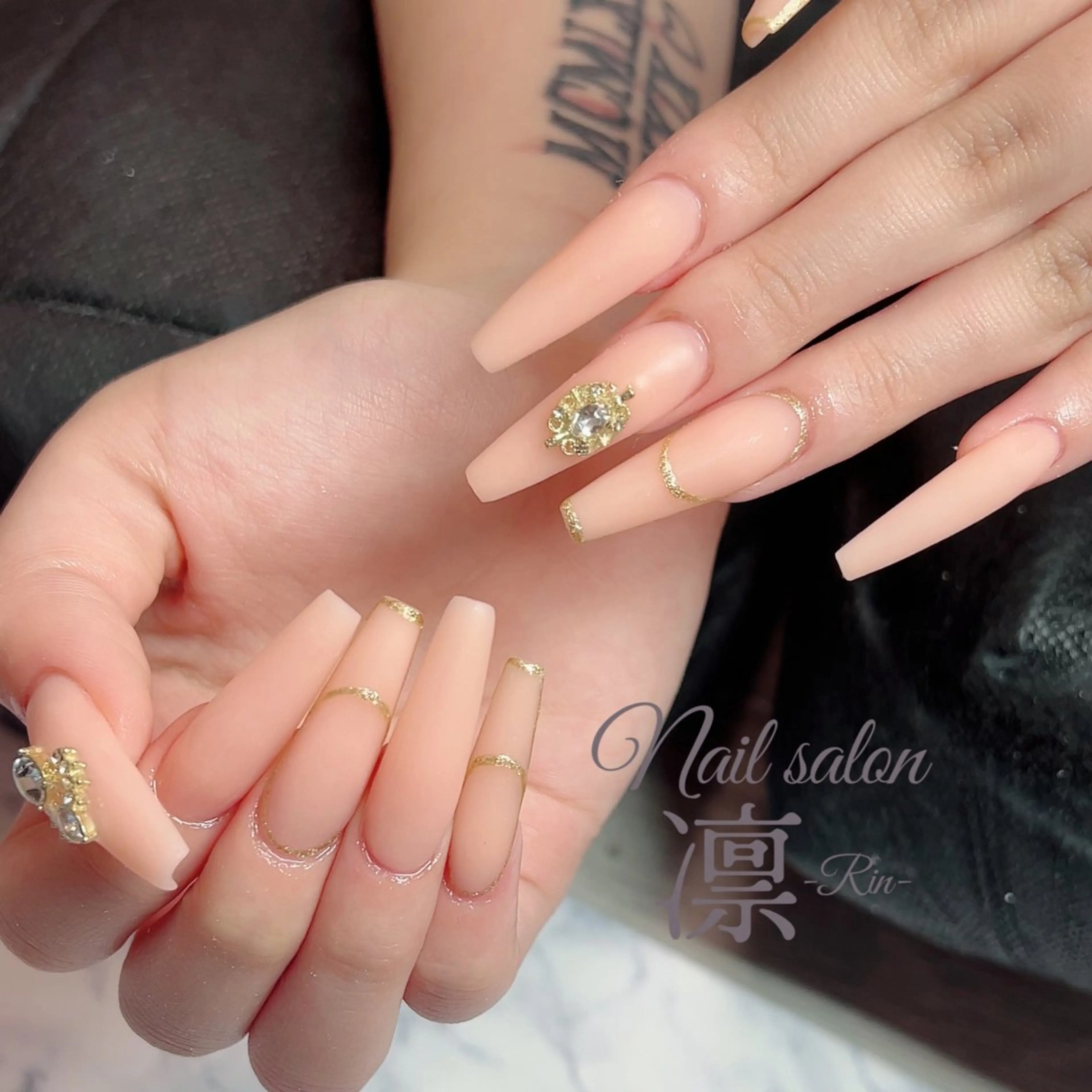 ネイル スカルプネイル private salon凛のネイルデザイン