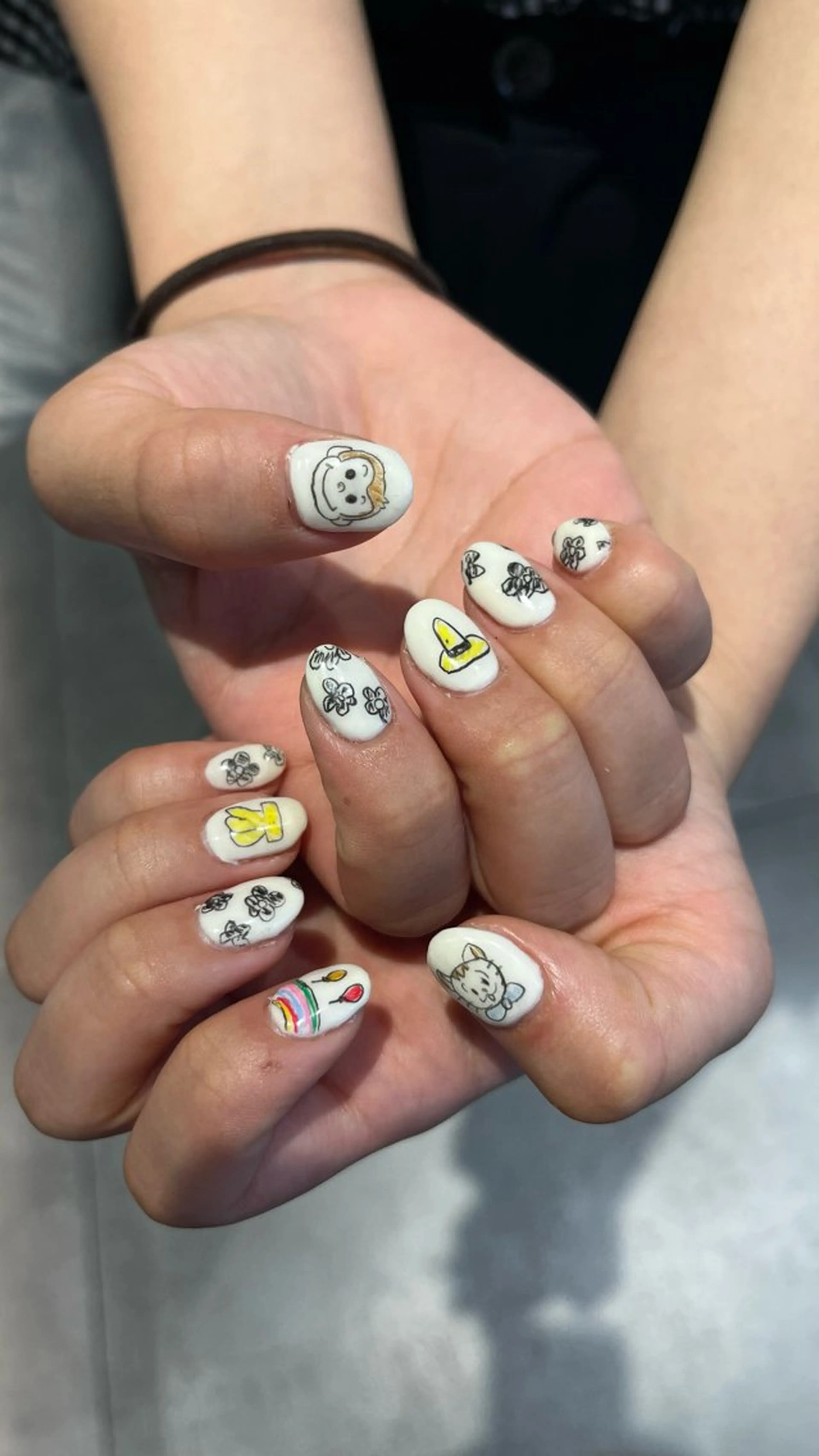 ネイル ハンドネイル メンズパーマ/ メッシュ📍ﾕﾘのヘアスタイル