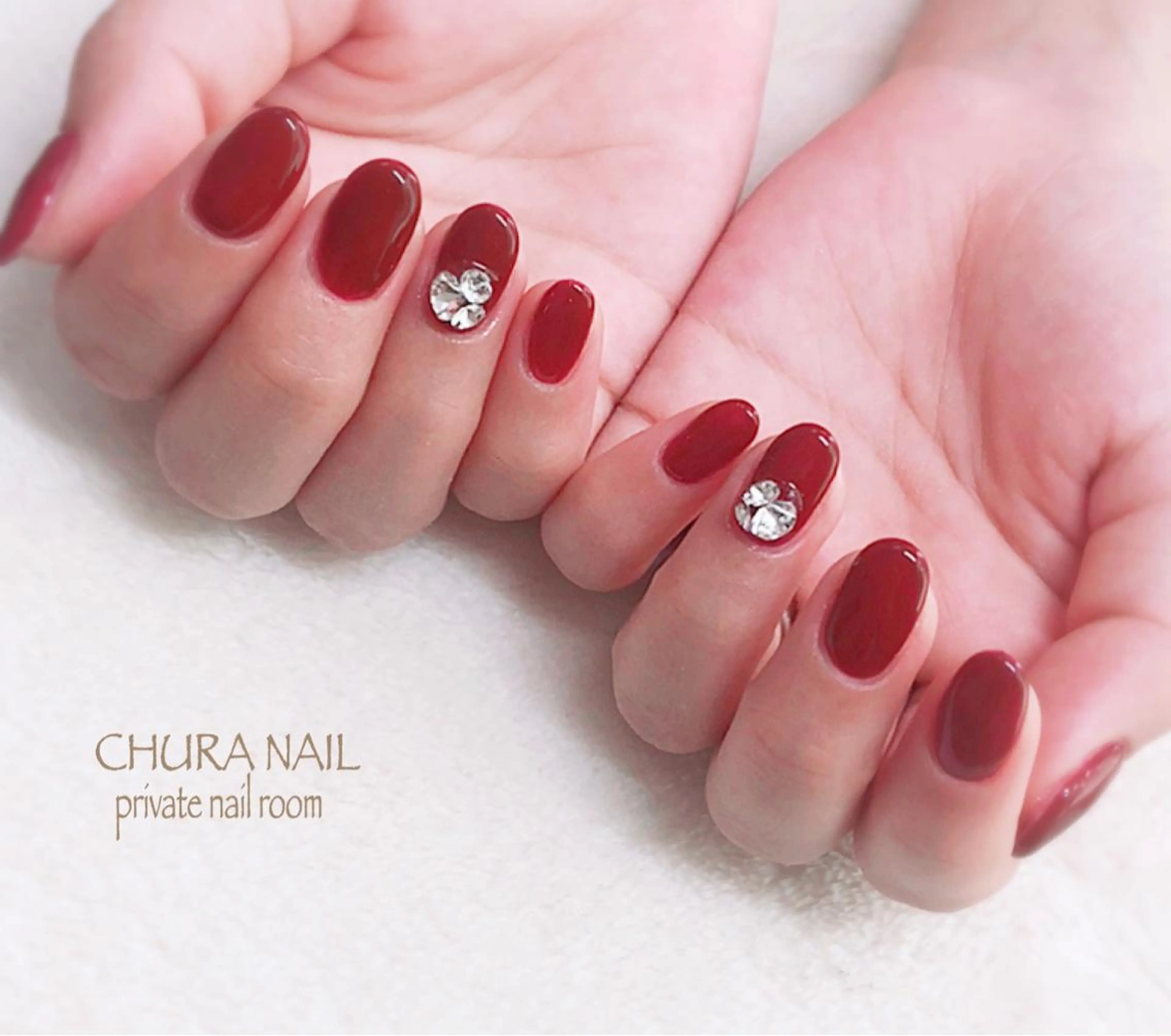 ネイル ワンカラーネイル CHURA NAIL YUIのネイルデザイン