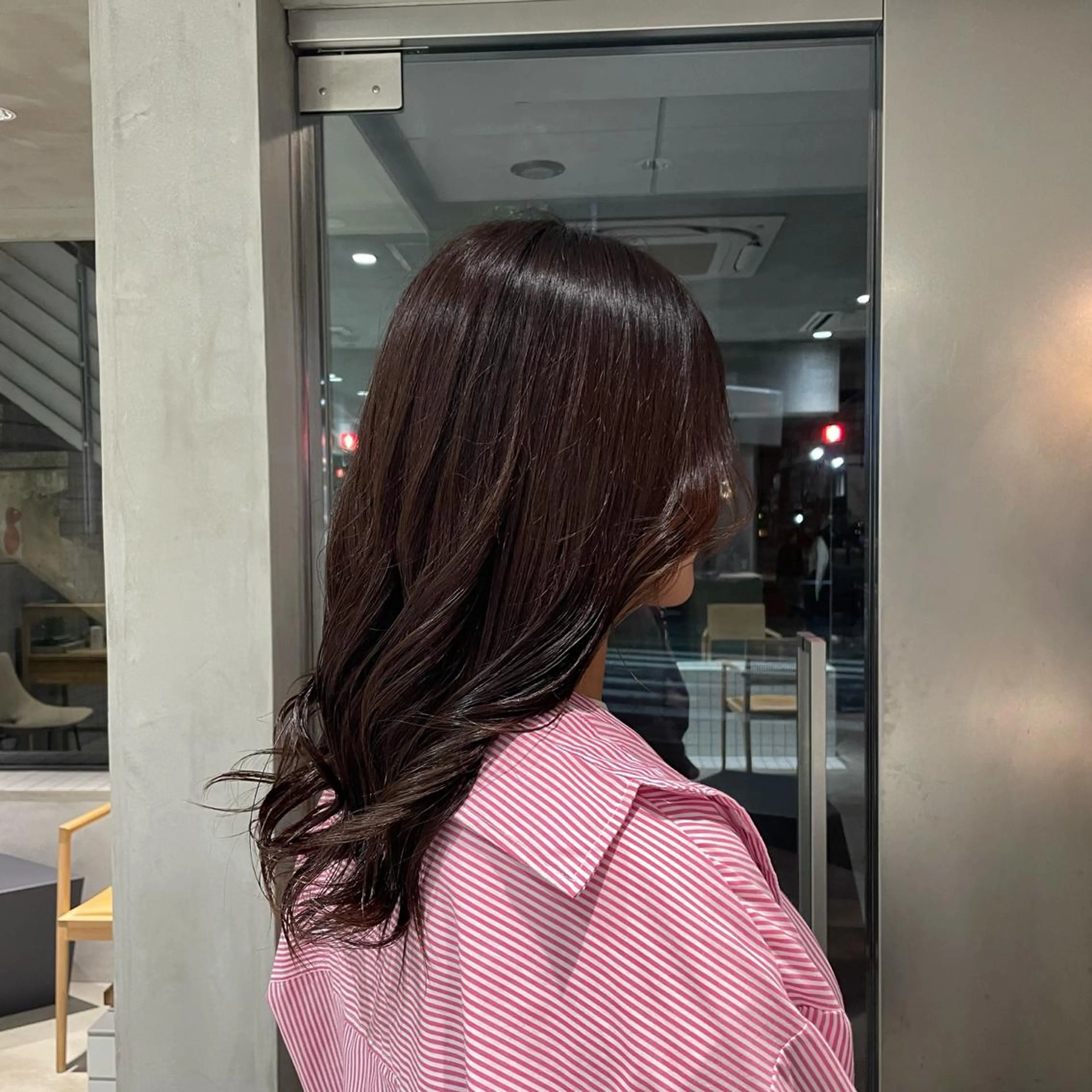 セミロング カラー 後藤 香乃のヘアスタイル