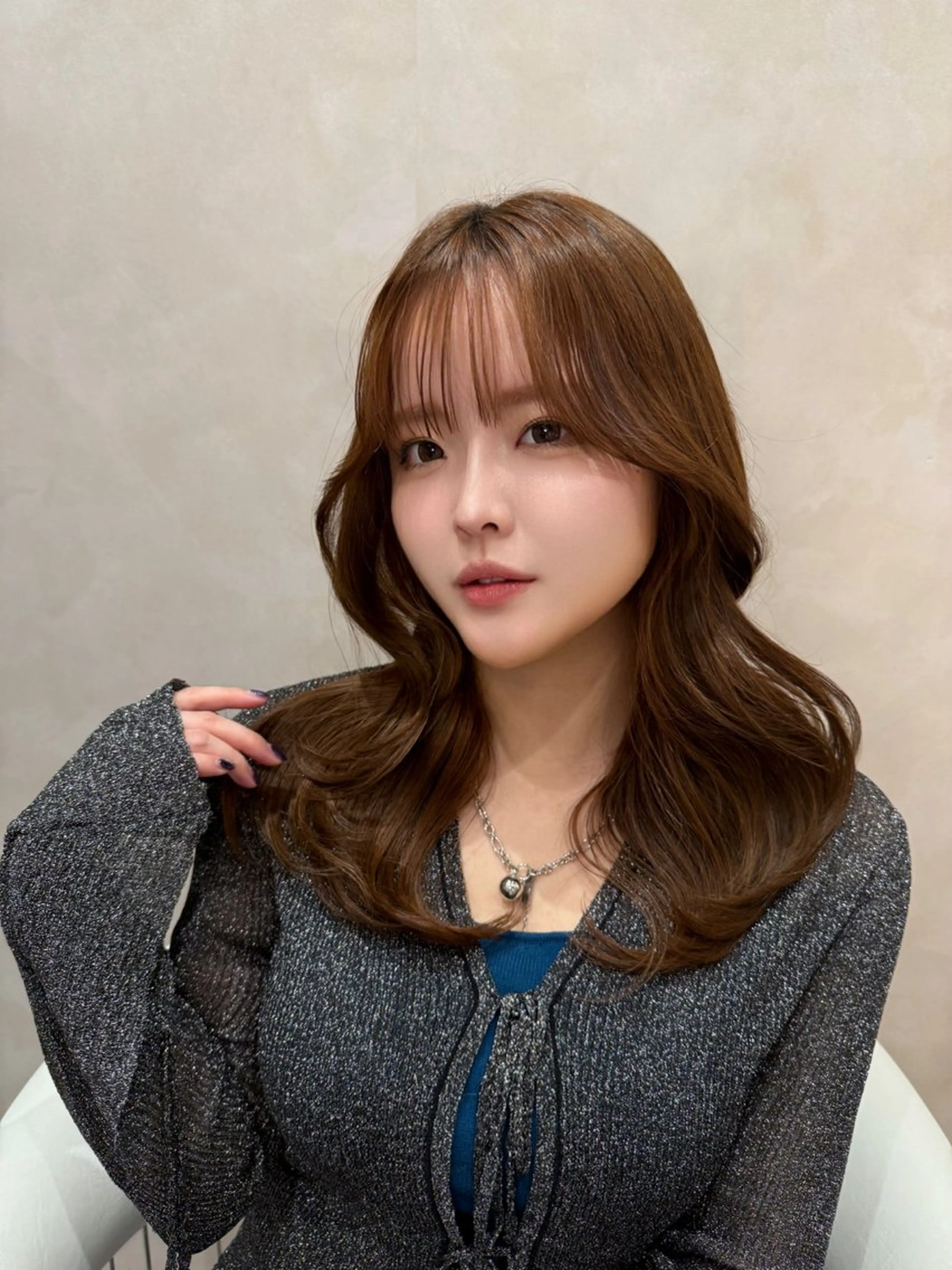 🌸韓国風レイヤーカット+オリジナルケアトリートメント💇♀️の写真