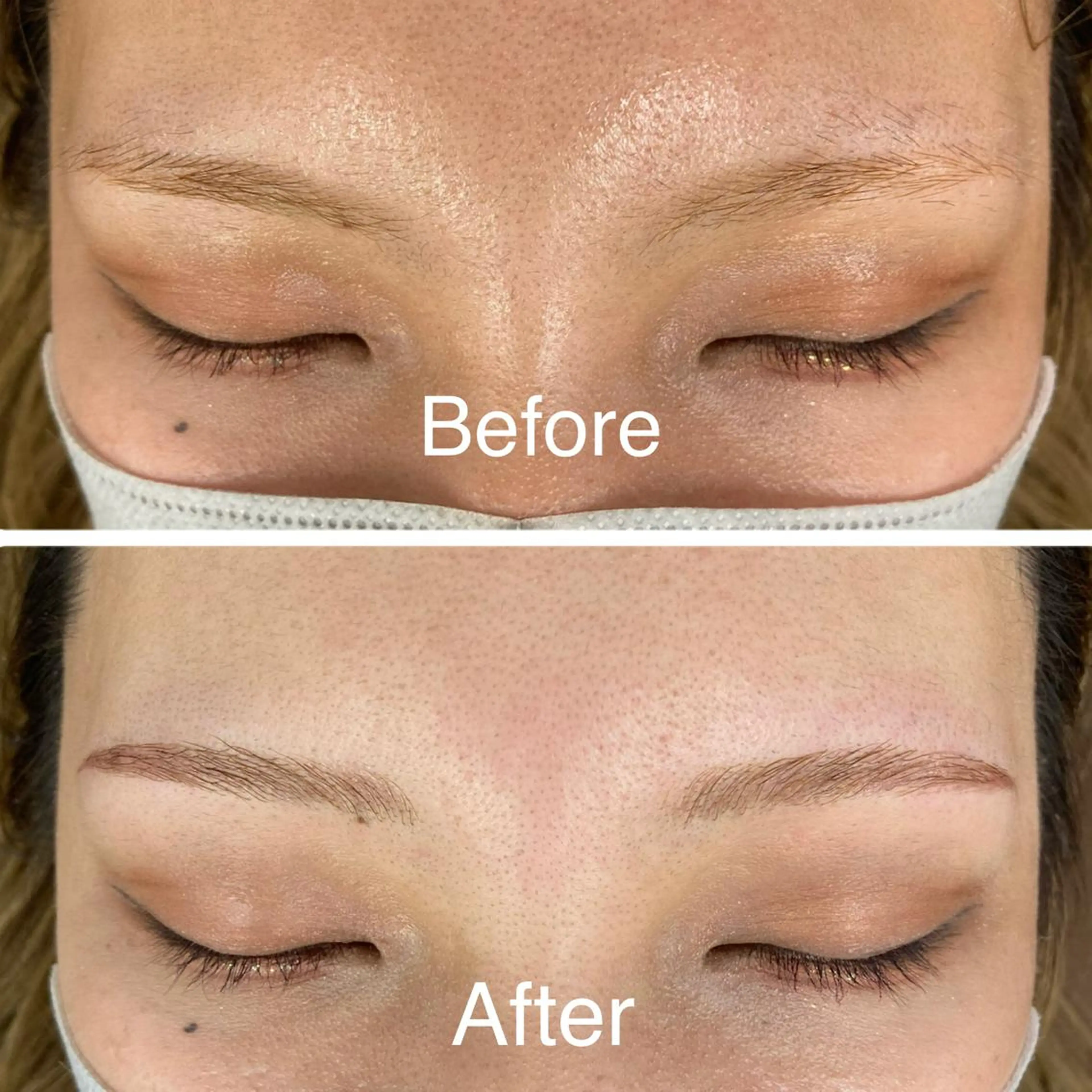 【平日19時以降】✨眉の毛流れを綺麗に✨  ハリウッドブロウリフト　モデルの写真