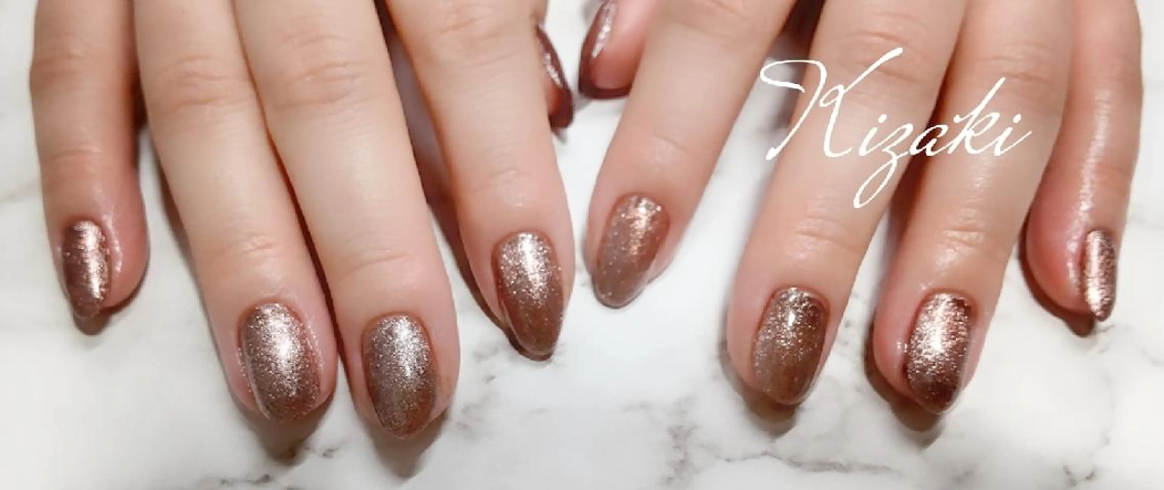 ネイル マグネットネイル ワンカラーネイル Kizaki.. Saoriのマツエク・マツパデザイン