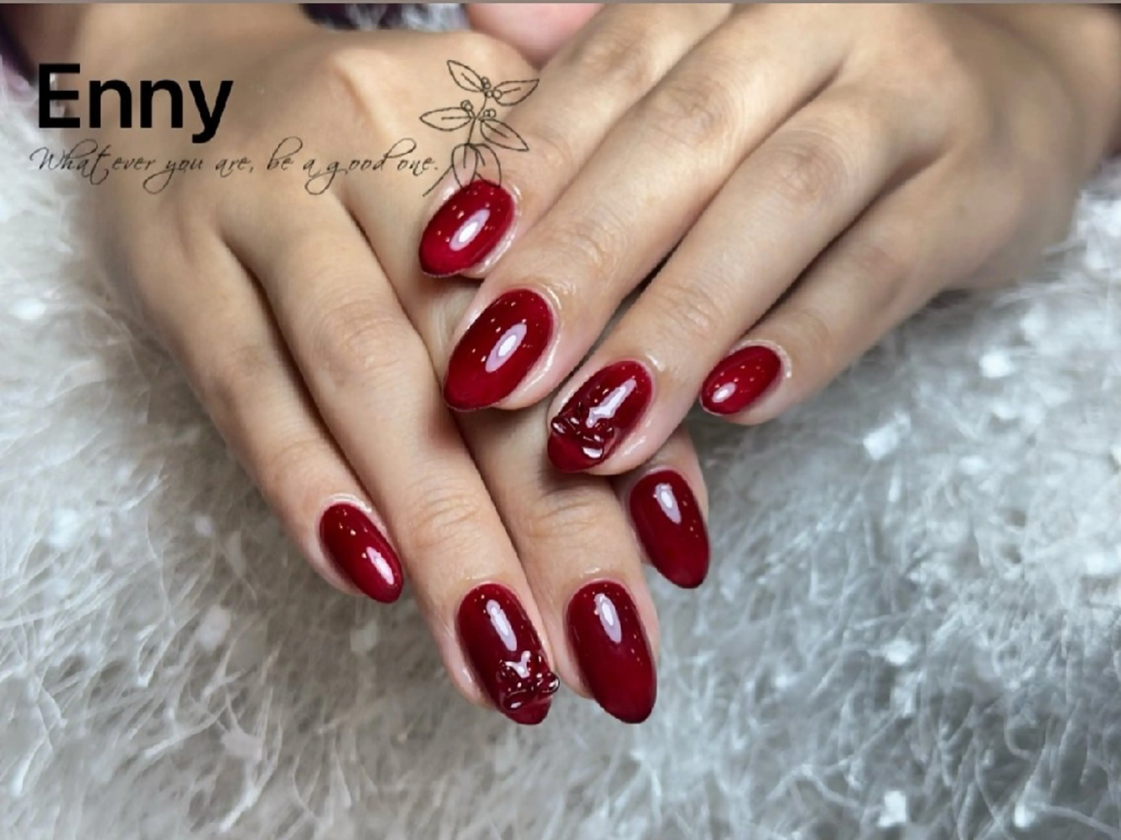 ネイル チークネイル フットネイル フレンチネイル ジェルネイル ガラスフレンチ ハンドネイル ル ナのネイルデザイン