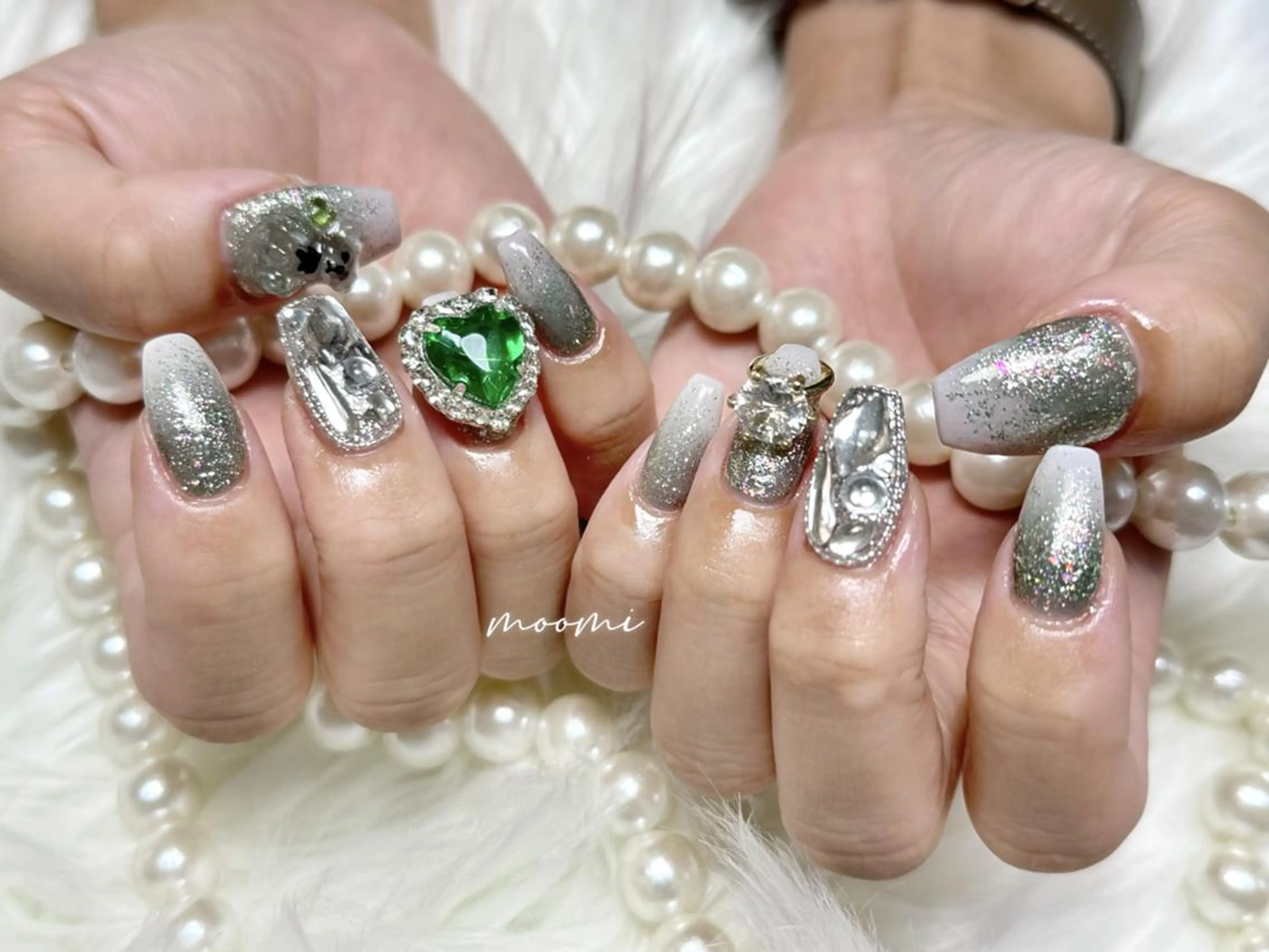 ネイル ハンドネイル moomi nail スカルプ専門のネイルデザイン
