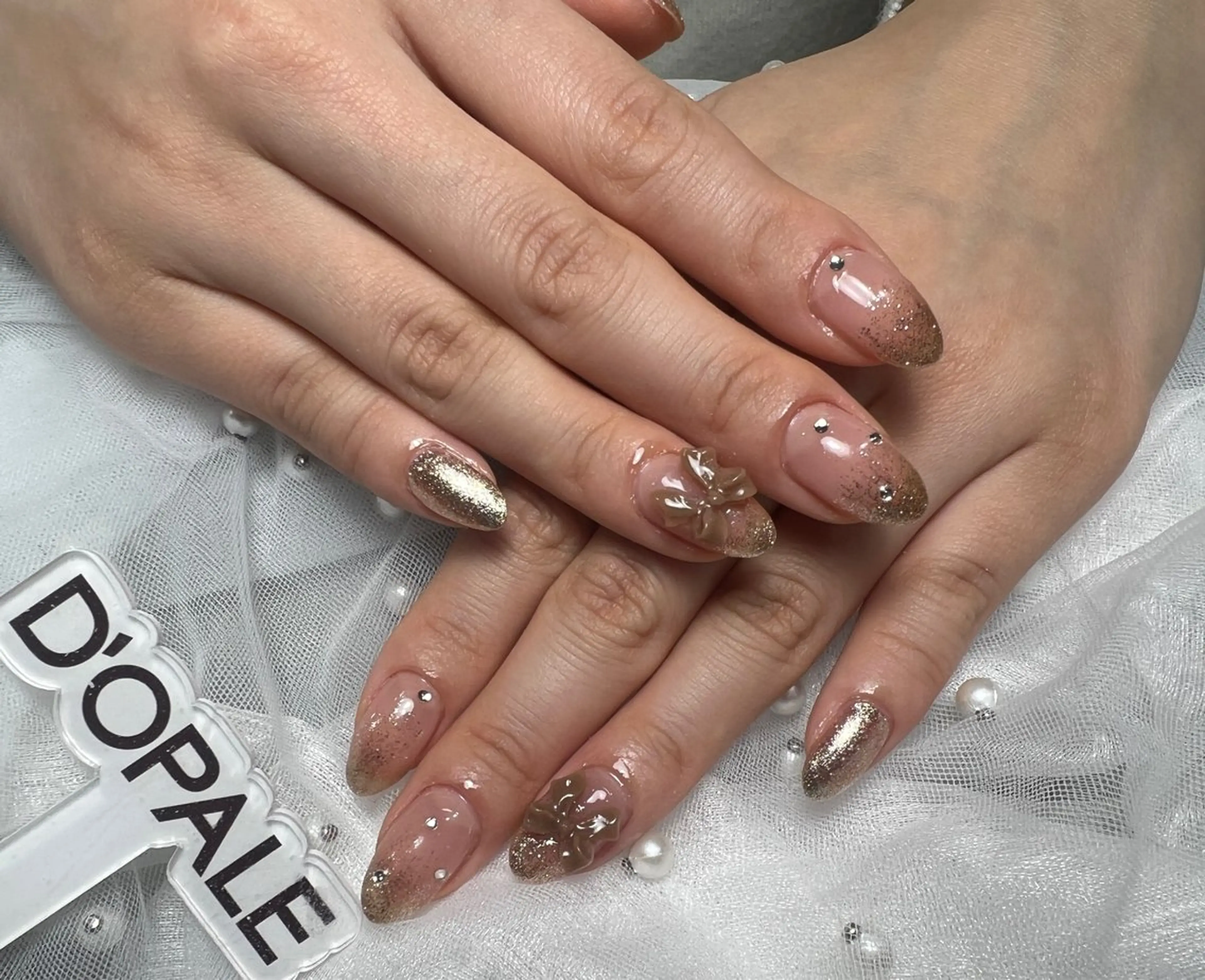 ネイル ハンドネイル D‘OPALEサロン所属・長さ出し専門店 上野kkのネイルデザイン