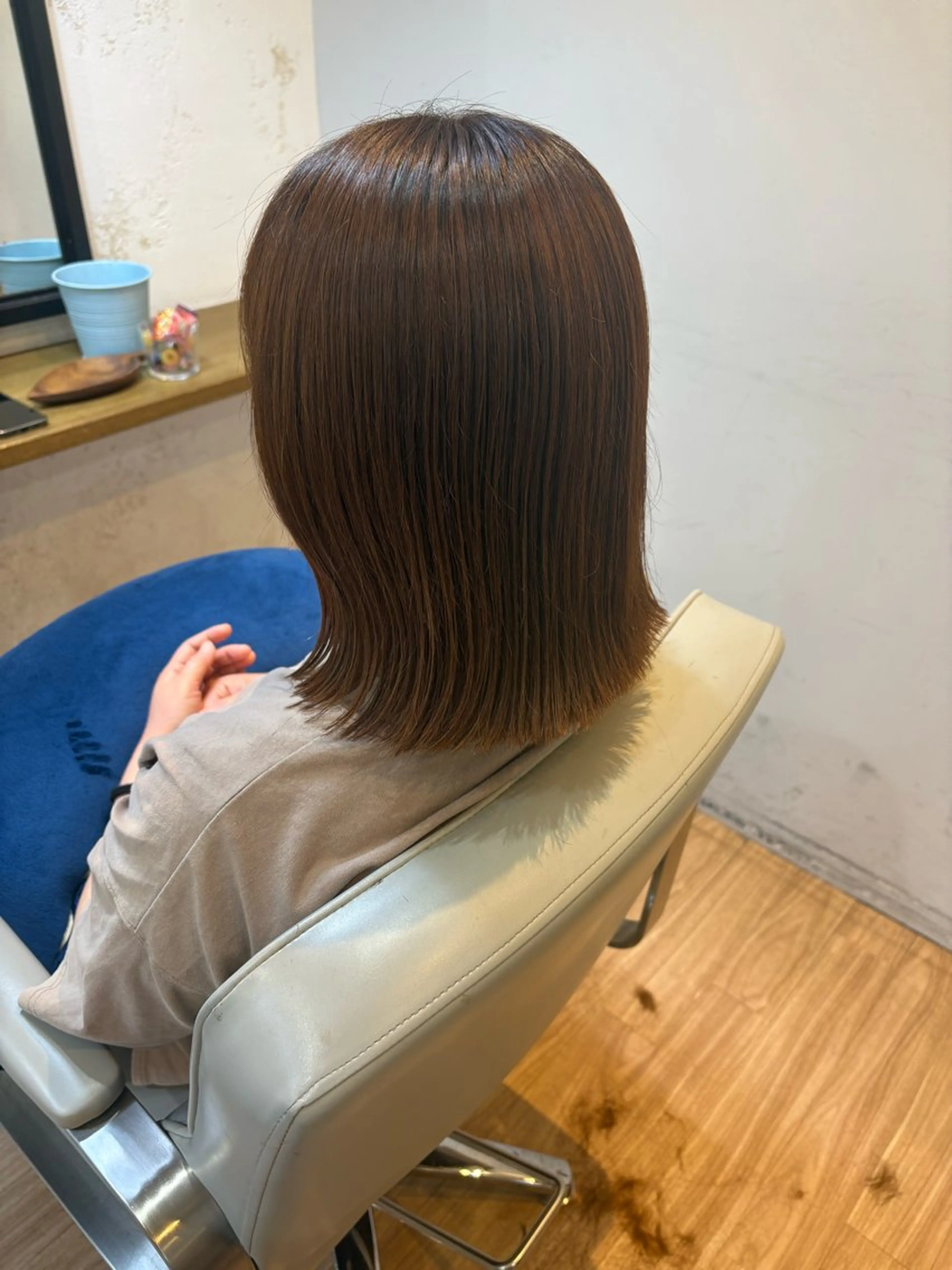 カラー カット ヘアカラー トリートメント 韓国ヘアー🇰🇷 MIWAのヘアスタイル