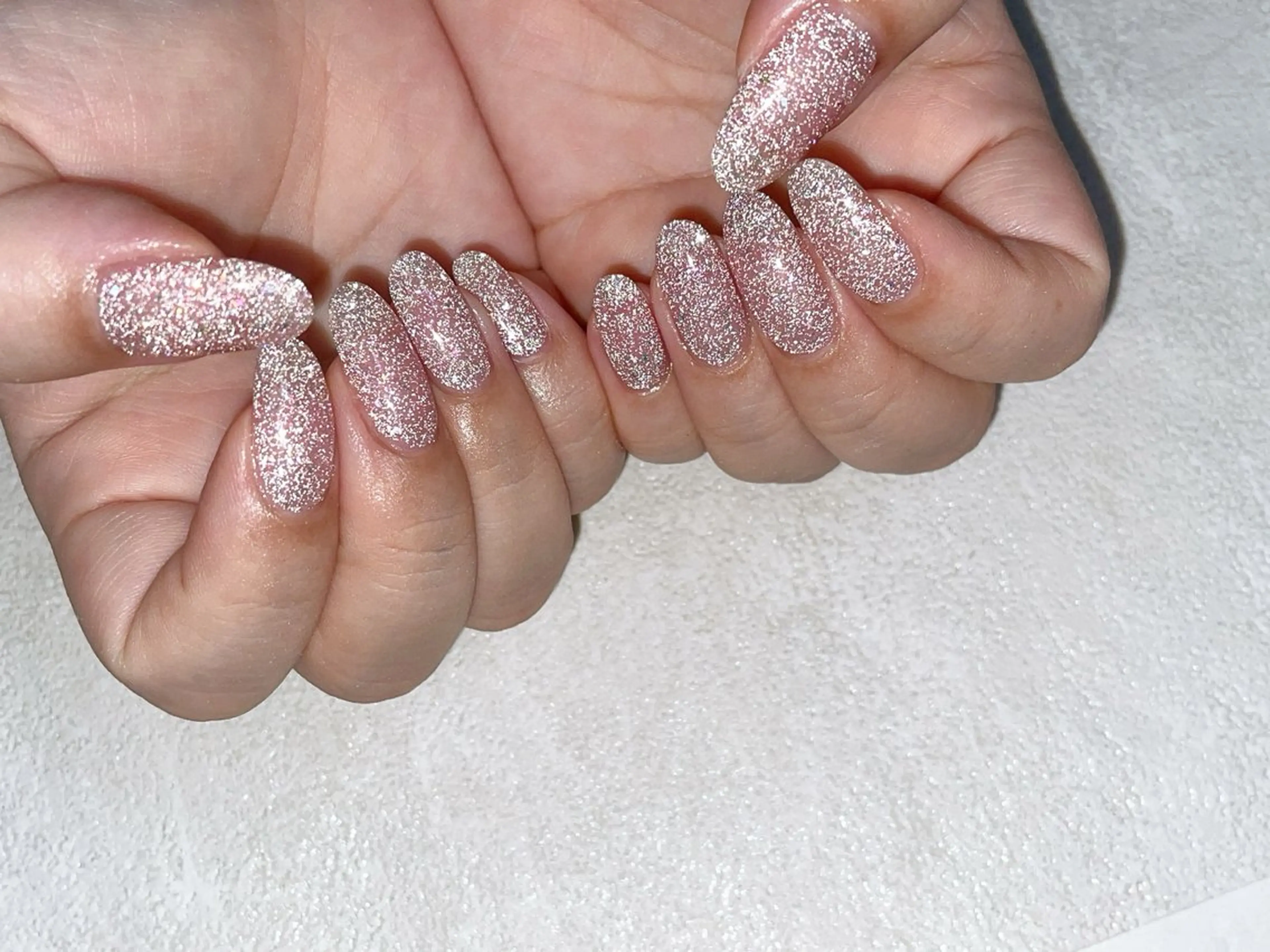 ネイル オーロラネイル フラッシュネイル フットネイル フレンチネイル ジェルネイル ハンドネイル mogunail &blowのネイルデザイン