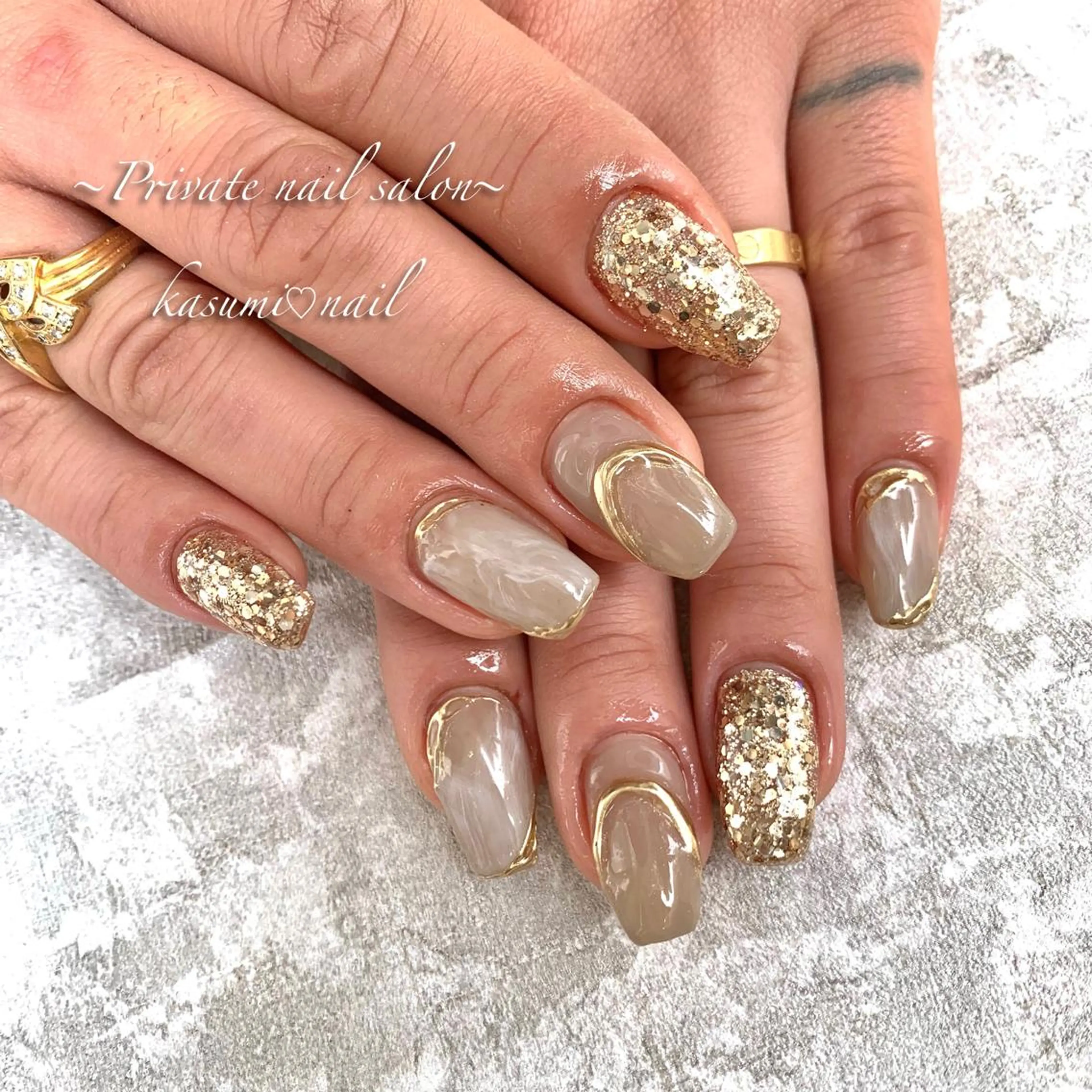 ネイル ニュアンスネイル 春ネイル KASUMI♡ Nailのネイルデザイン