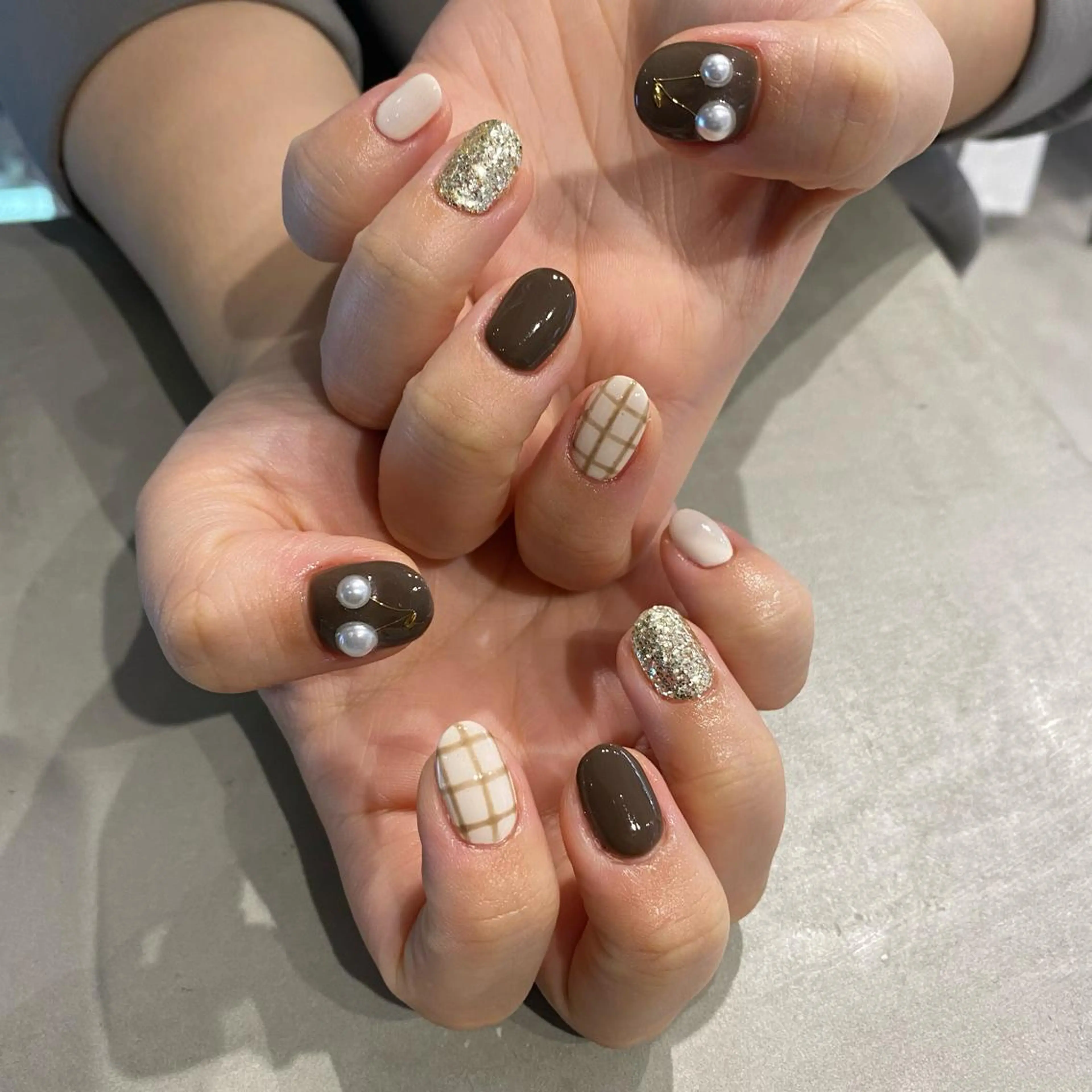 ネイル 鎌田 玲奈のネイルデザイン