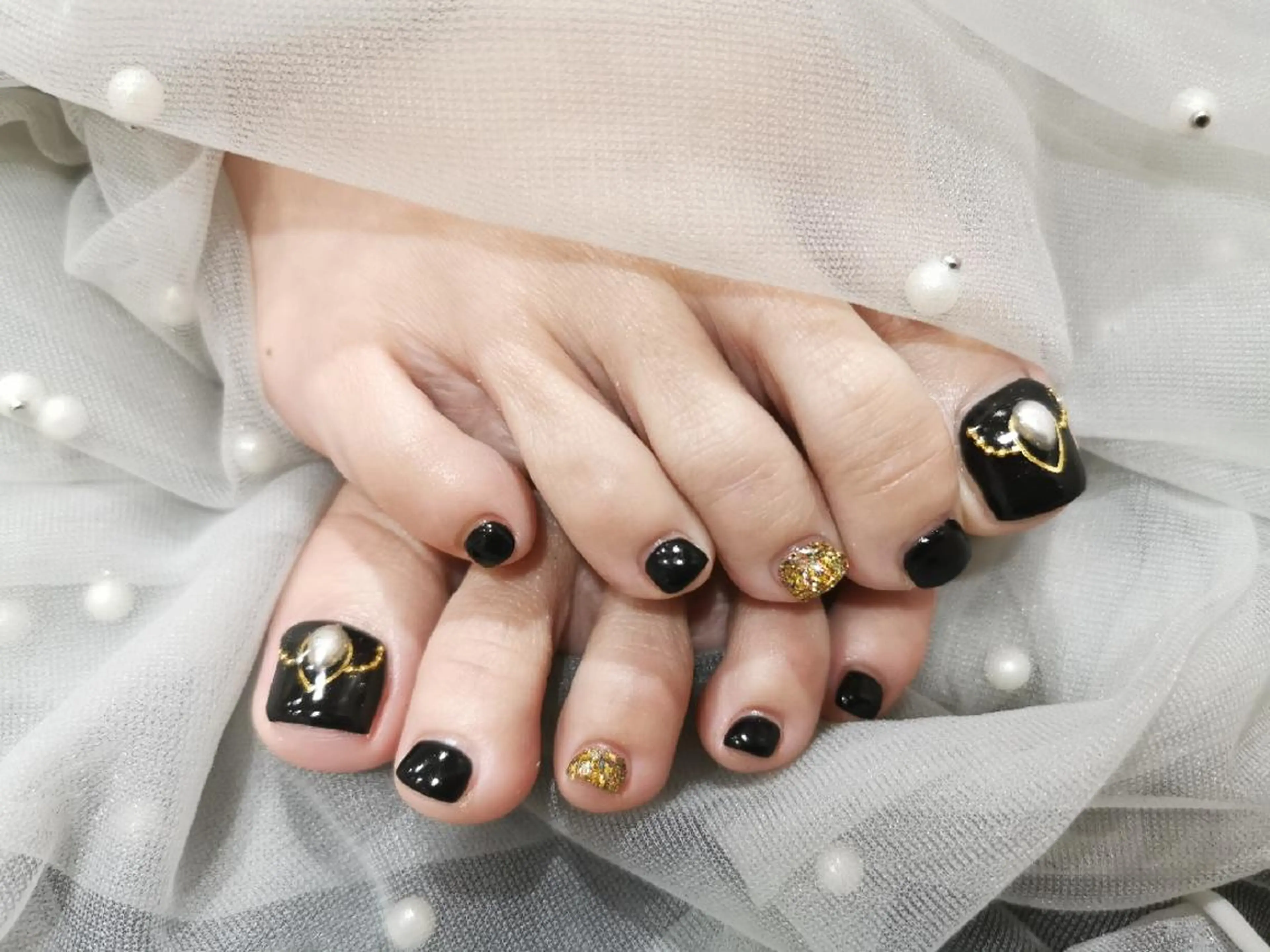 （フット)定額デザインA 持ち込み パーツ相談ok。(オフ無料)の写真