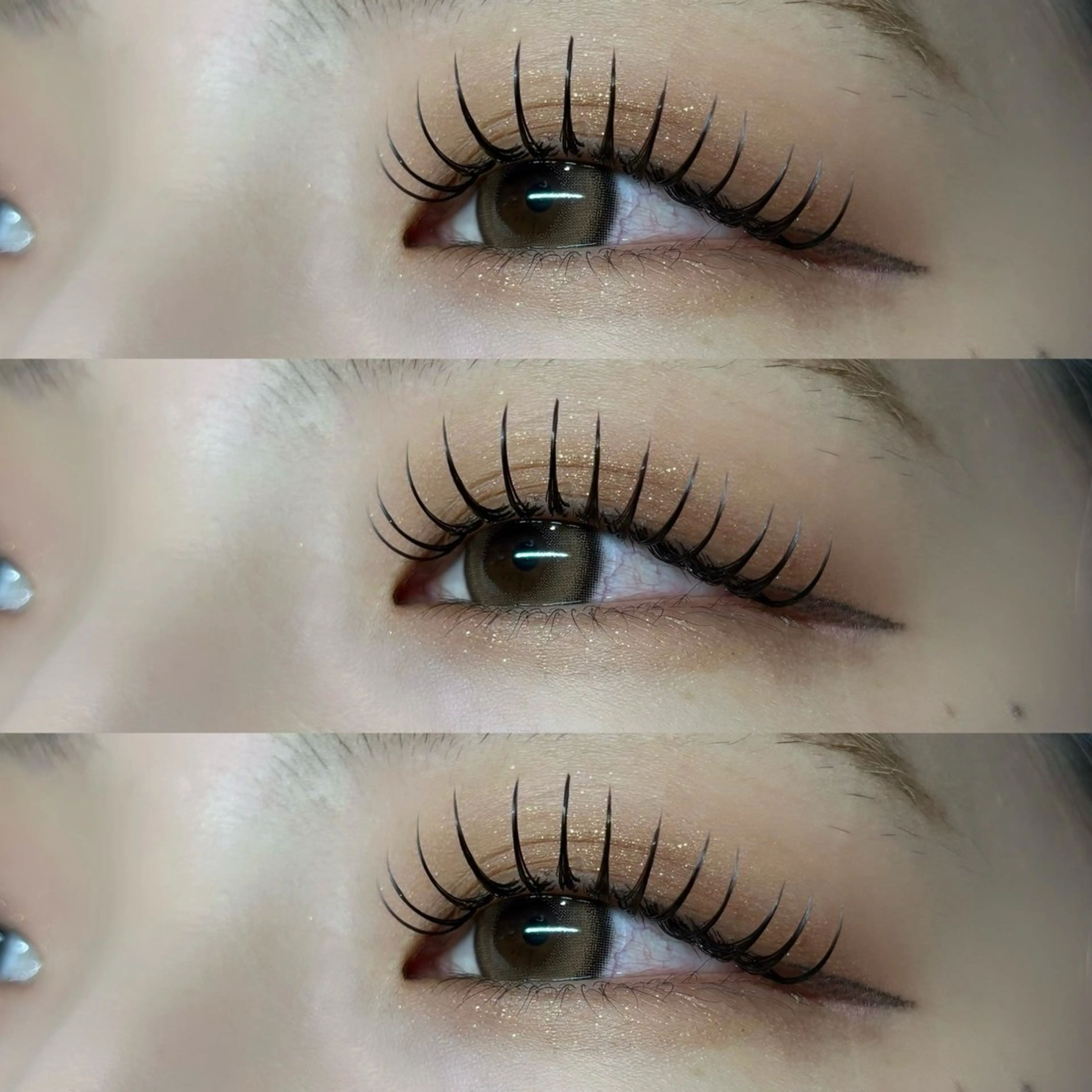 マツエク・マツパ バインドロック 束感まつ毛 カラーマツエク マツエク yate' sumikaのマツエク・マツパデザイン