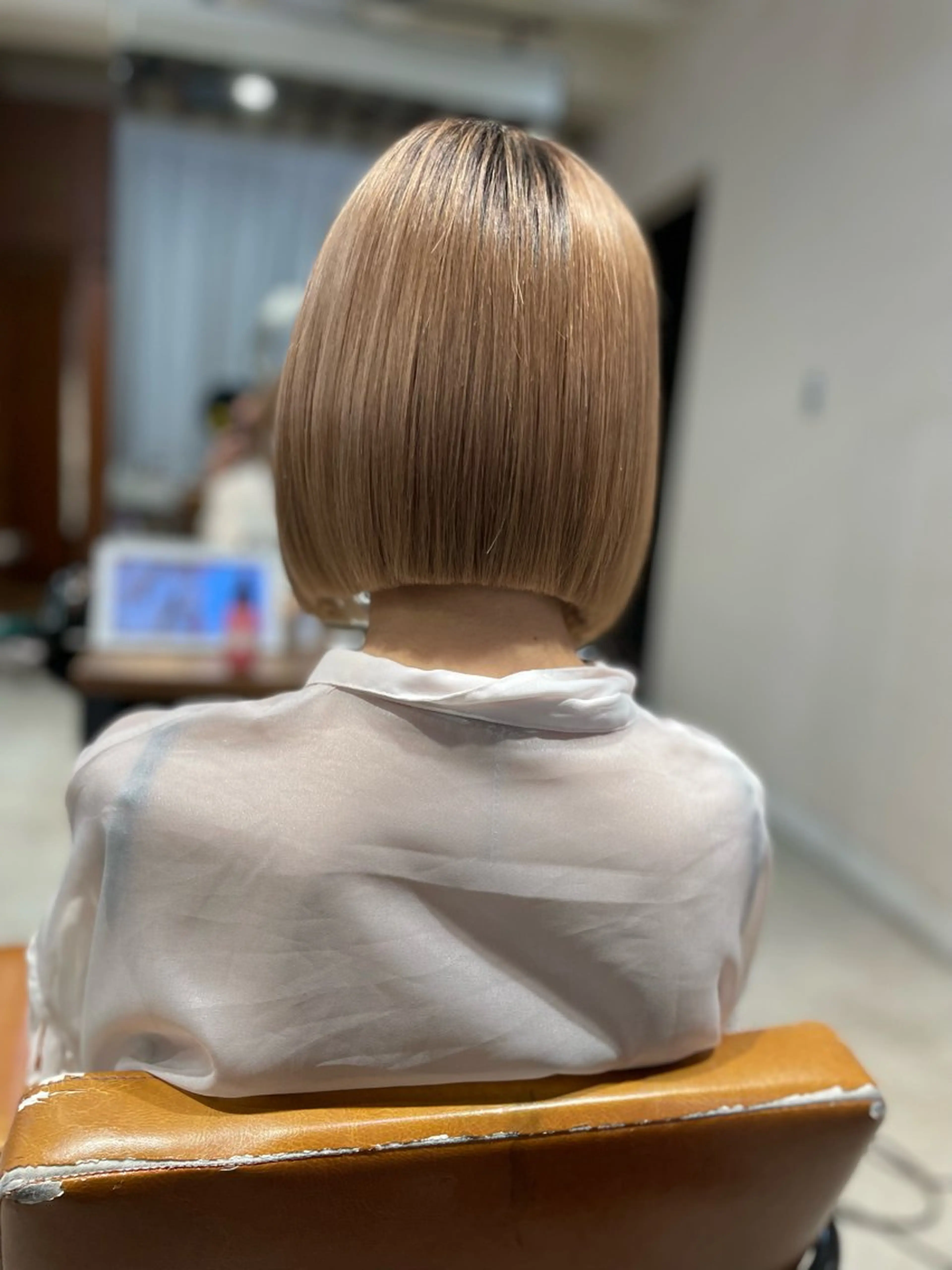 ショート ボブ カット トリートメント ウルフカット/ ハッシュカット/山路のヘアスタイル