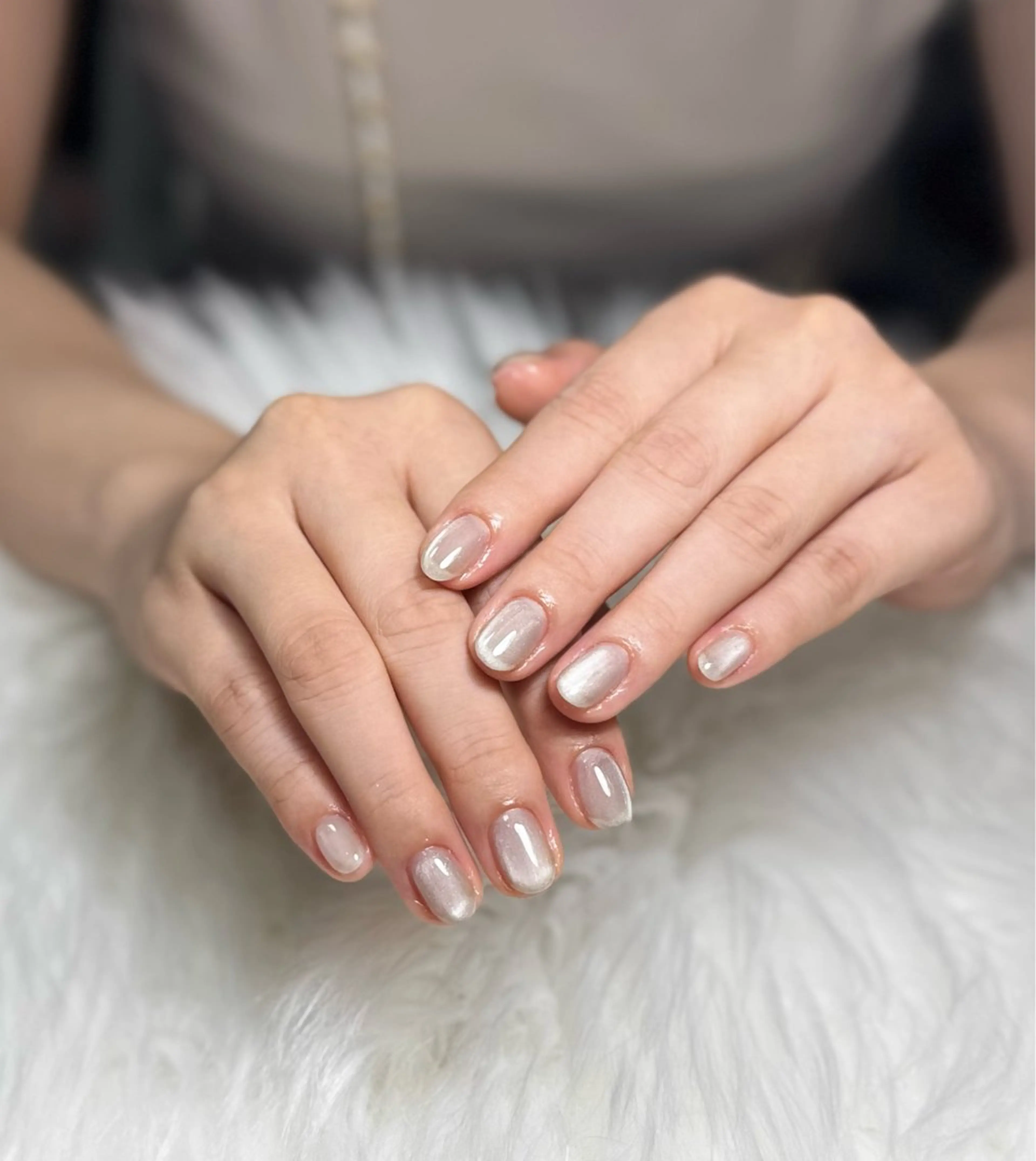 ネイル オーロラネイル チークネイル フットネイル フレンチネイル ジェルネイル Nichi Nailsのネイルデザイン