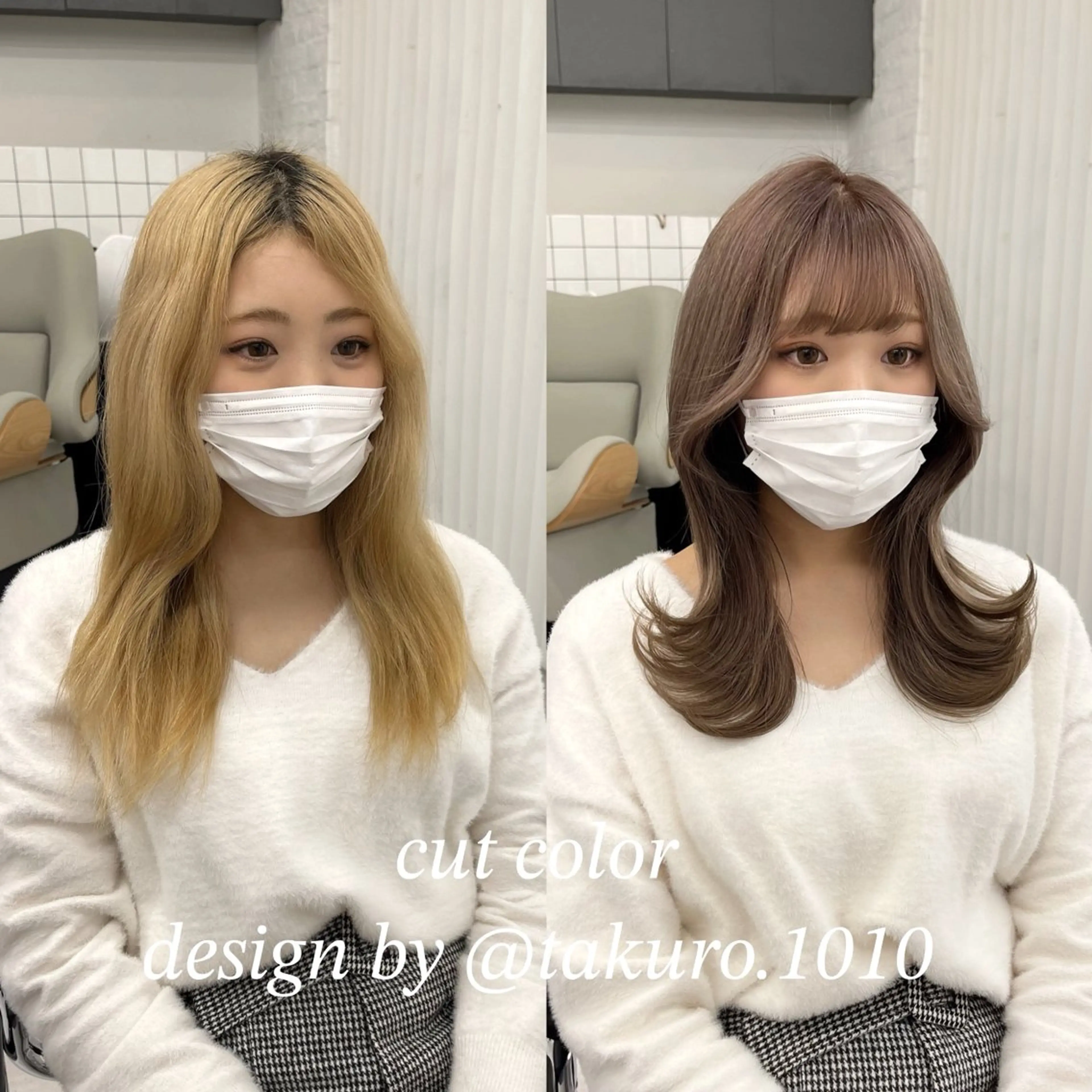 ミディアム カラー パーマ ヘアアレンジ メンズ 韓国ヘア×2way 🇰🇷和知拓郎のヘアスタイル