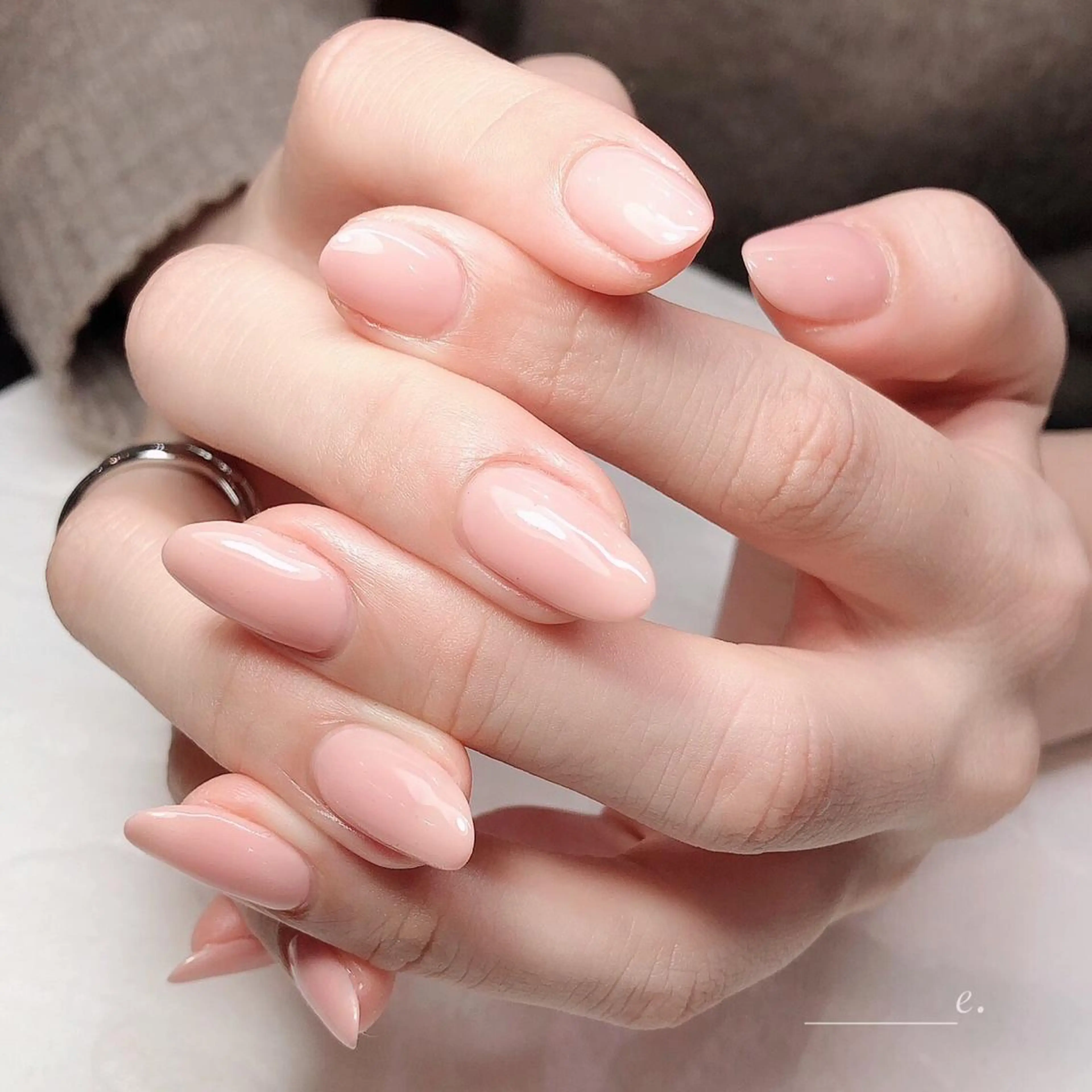 ネイル ワンカラーネイル nail salon ACCUEIL銀座店のネイルデザイン