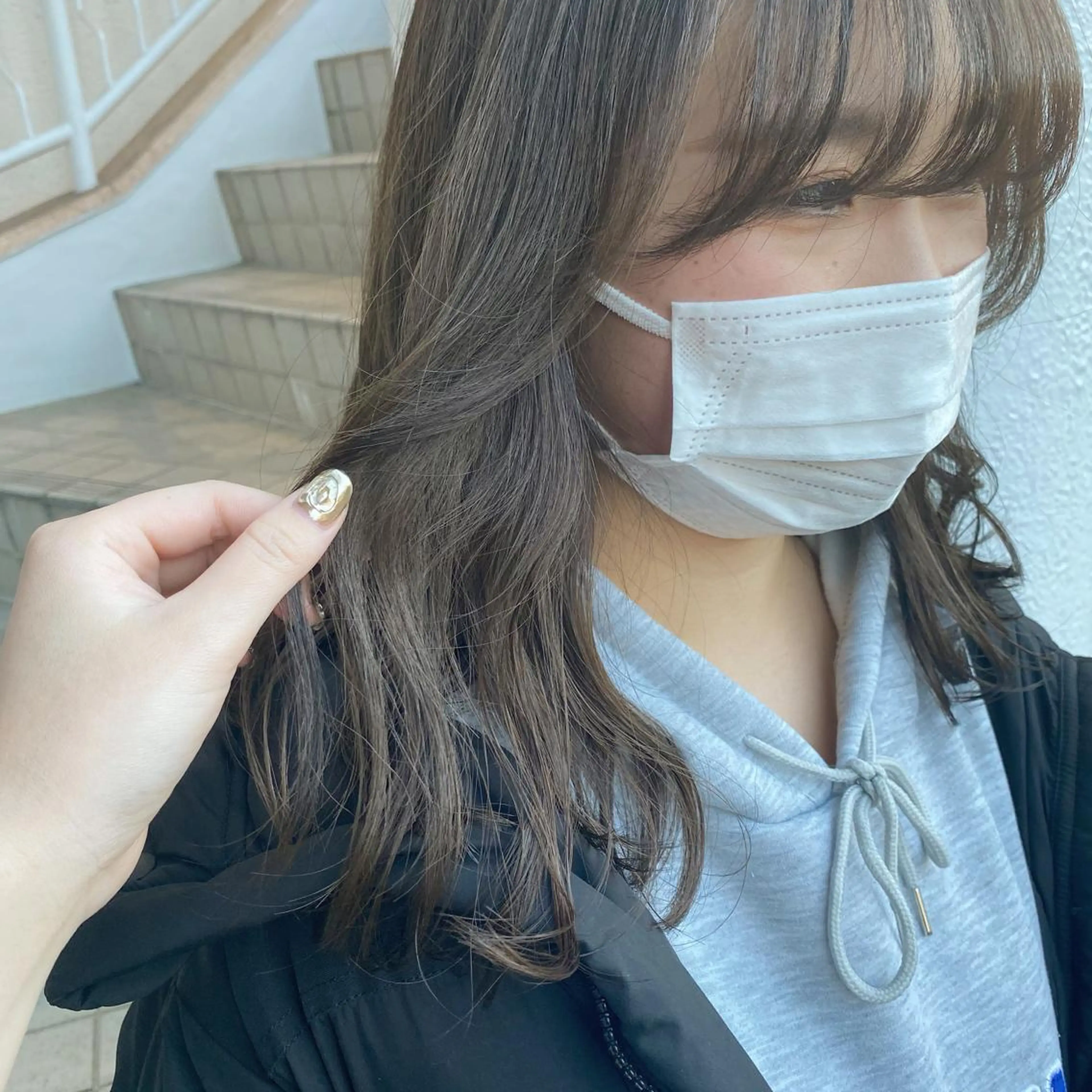 セミロング kohana 🎀韓国ヘア🎀🤍のヘアスタイル