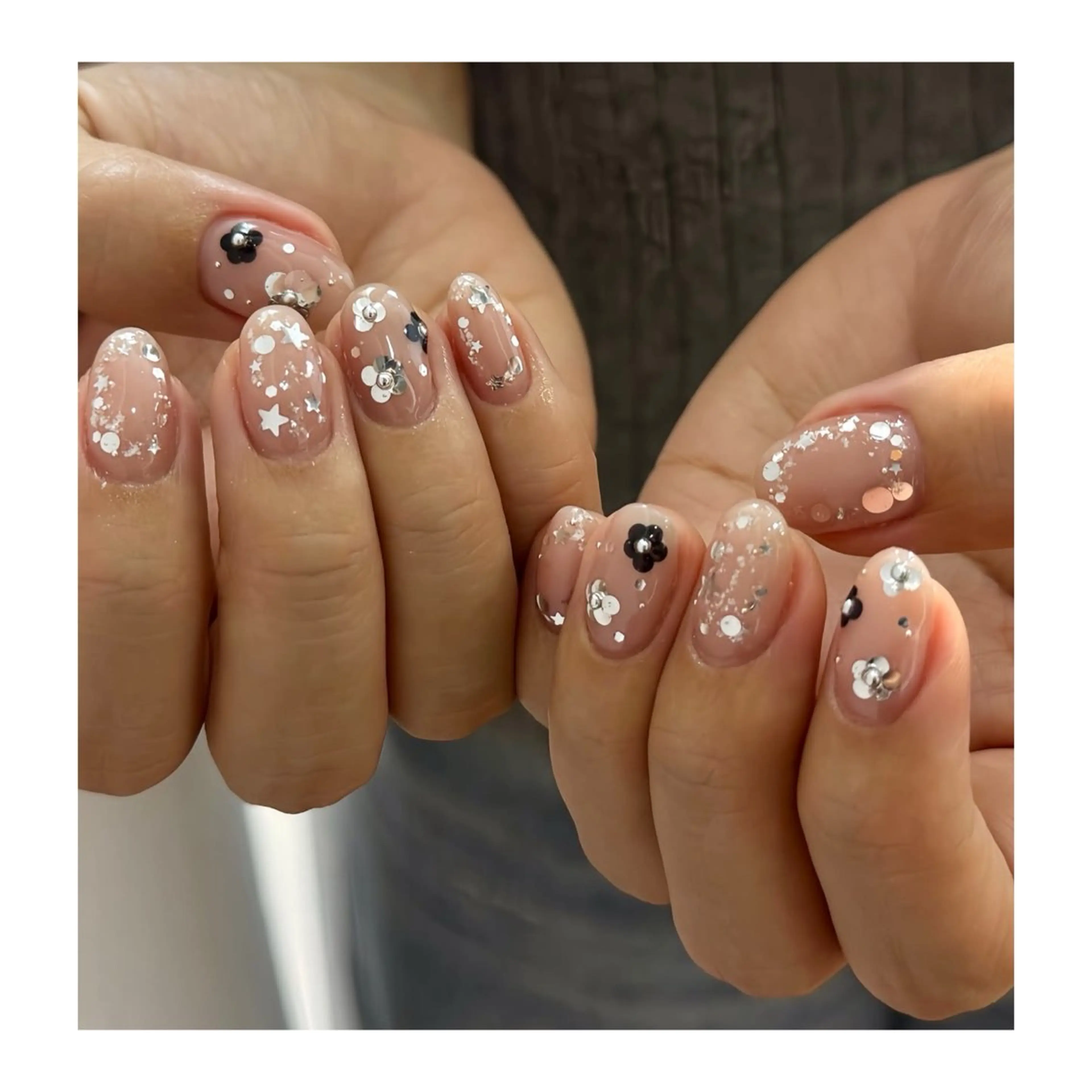 ネイル ハンドネイル ⏦Little 𐙚 Nail⏦のネイルデザイン
