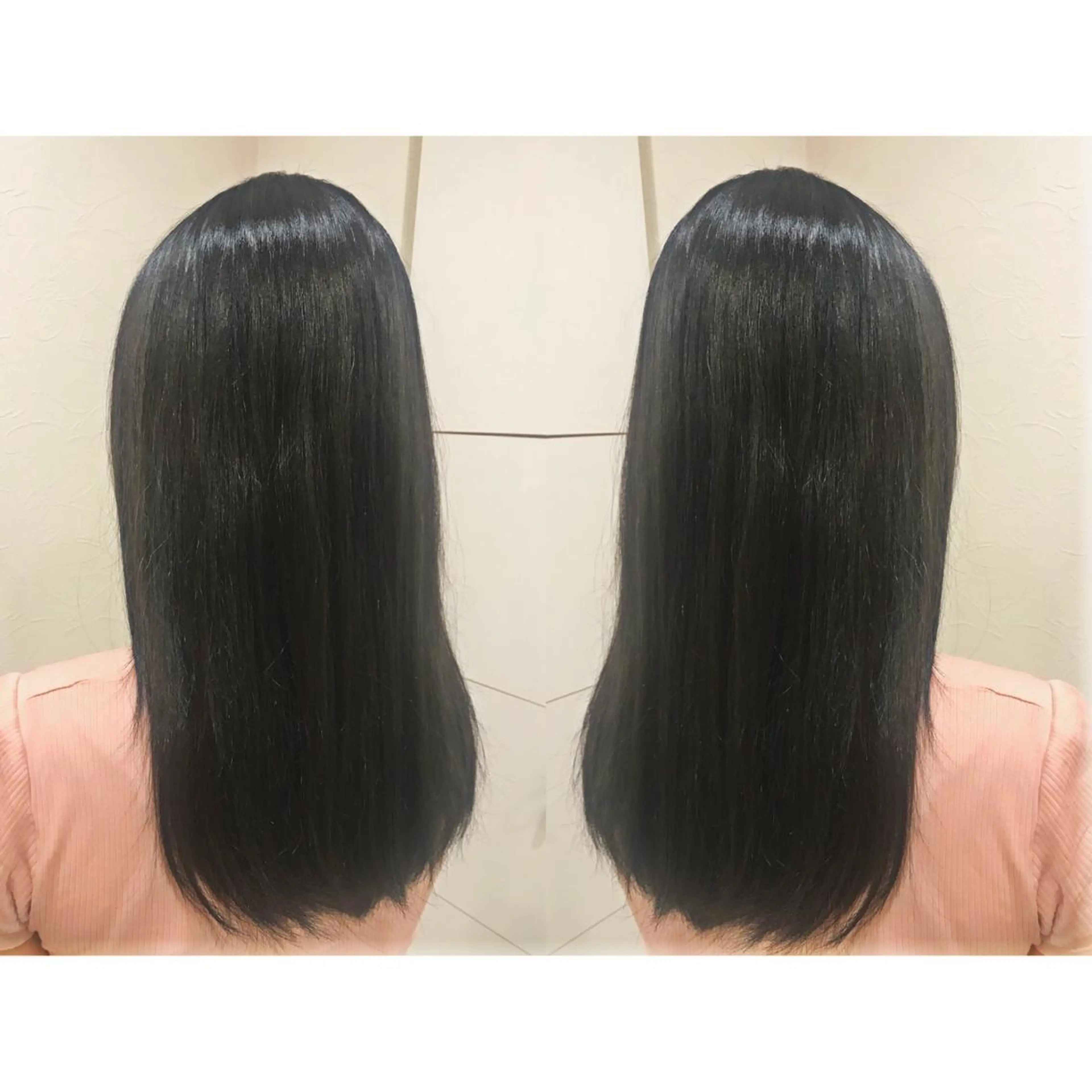 セミロング カラー ヘアアレンジ 黒髪 蔵前🫧韓国風レイヤ ーカット🫧KAHOのヘアスタイル