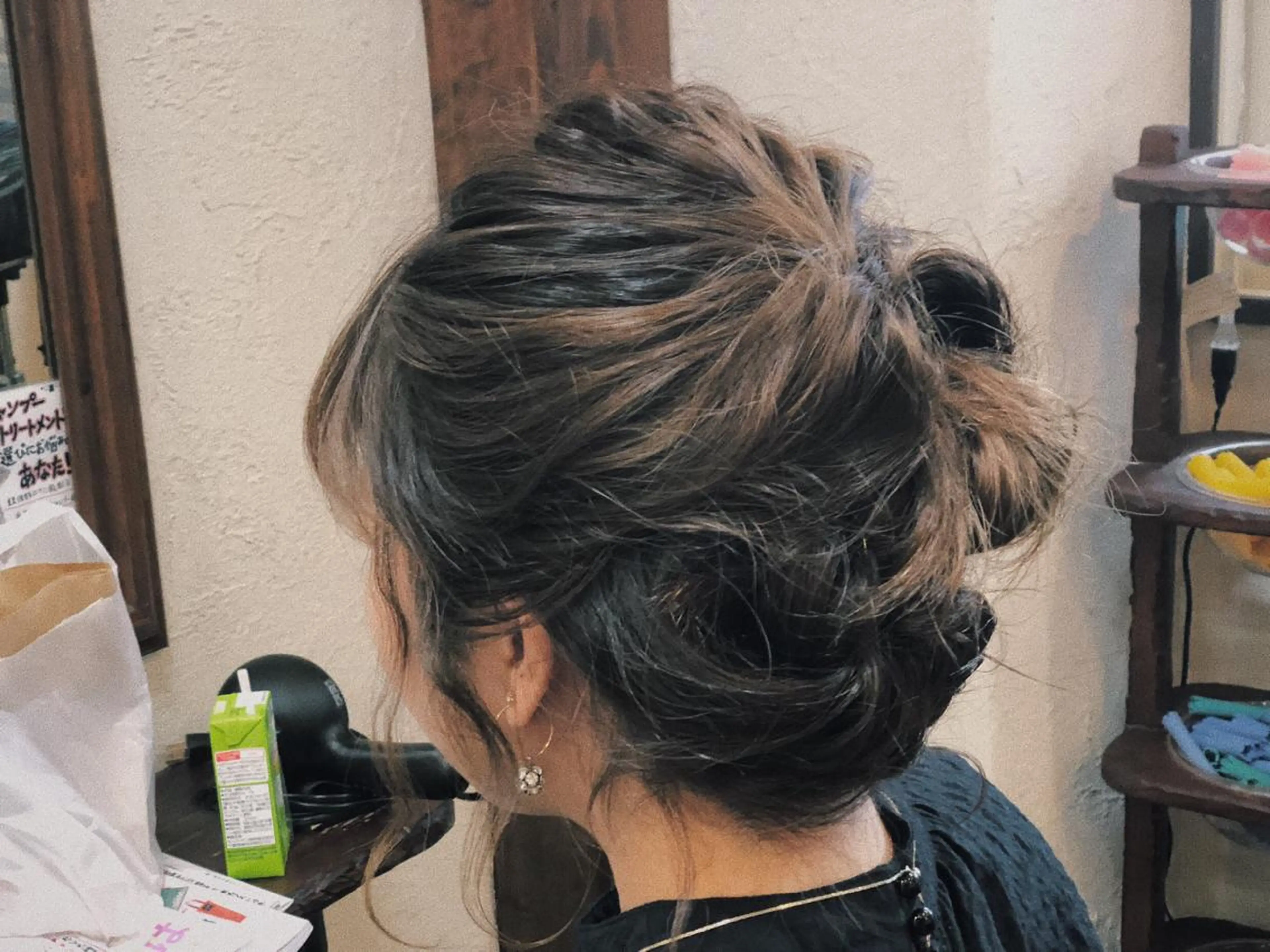 ヘアアレンジ Snaly カラー特化ページのヘアスタイル