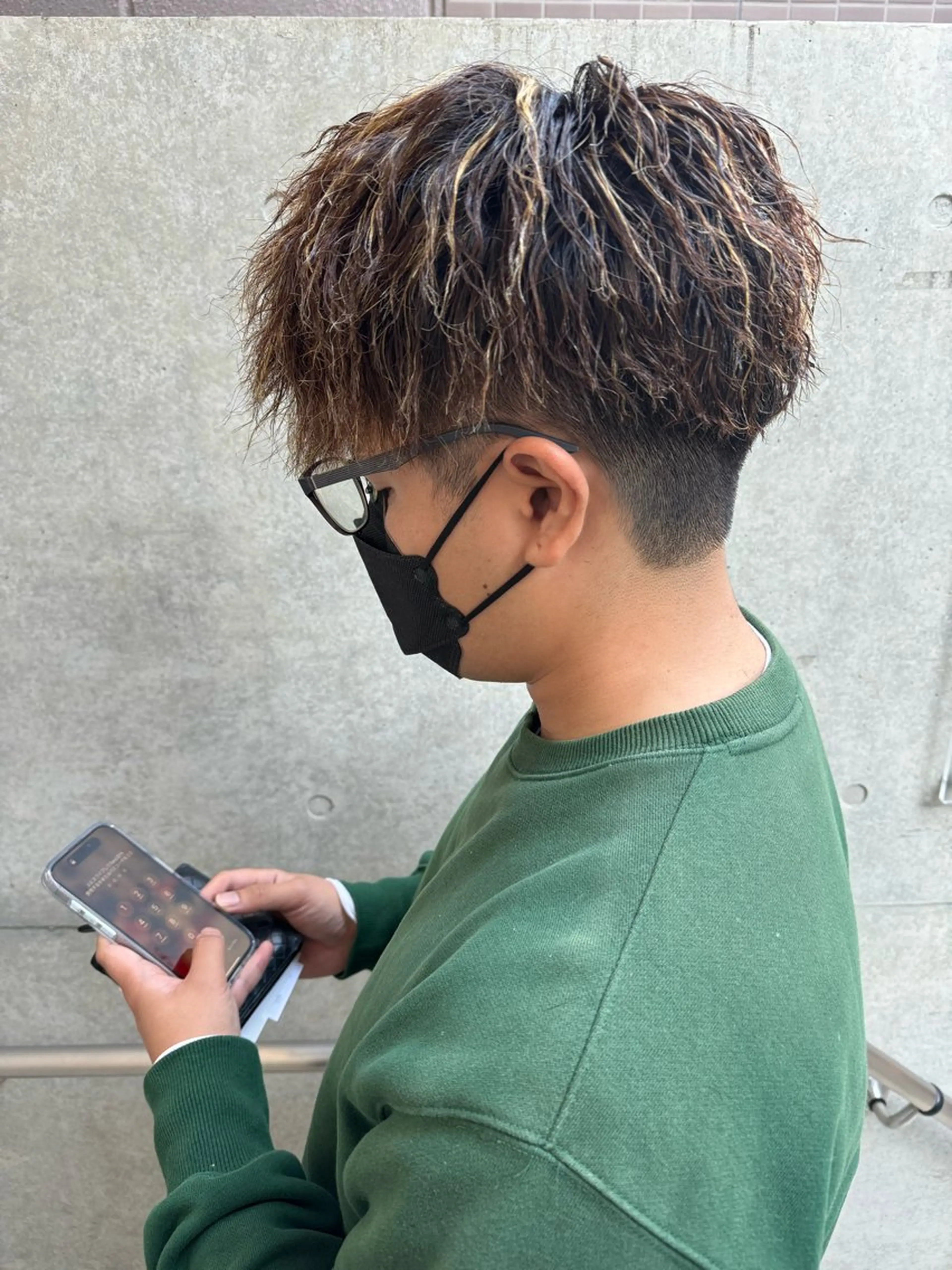 ショート ハイライト カット ヘアカラー パーマ Clear Takeru🌀🌀のヘアスタイル