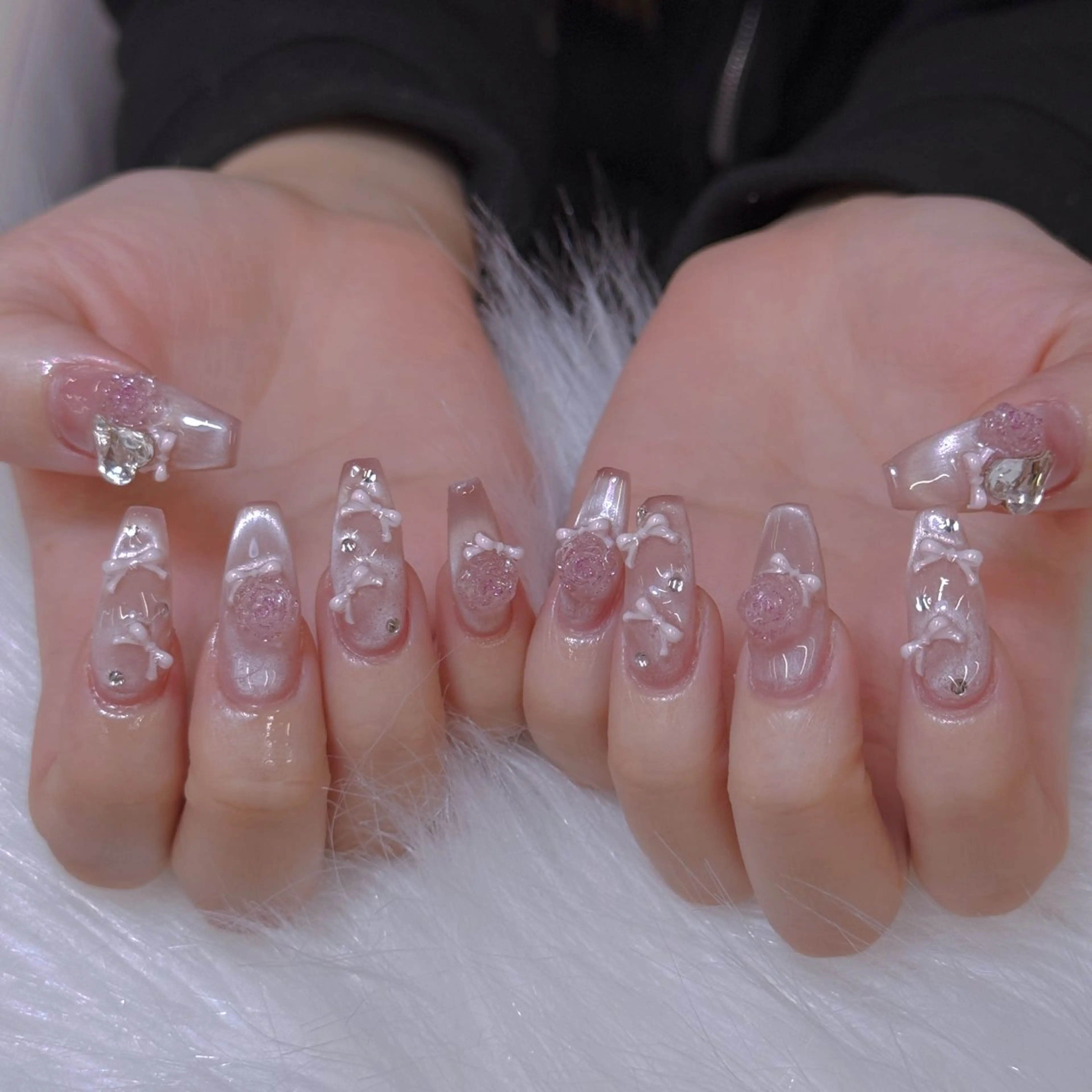 ネイル ANH ゴテゴテネイルのネイルデザイン