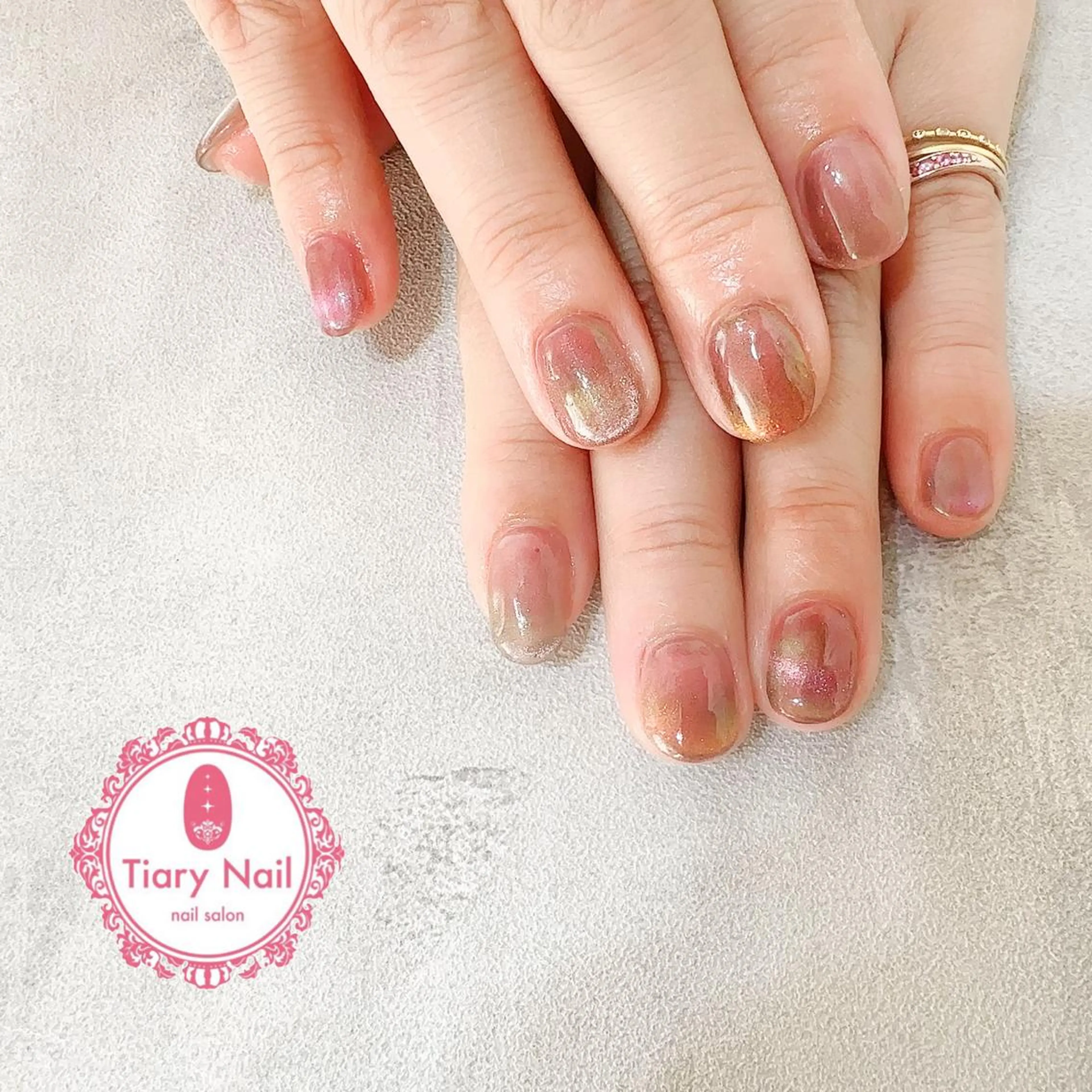 ネイル tiarynail K K🐼のネイルデザイン