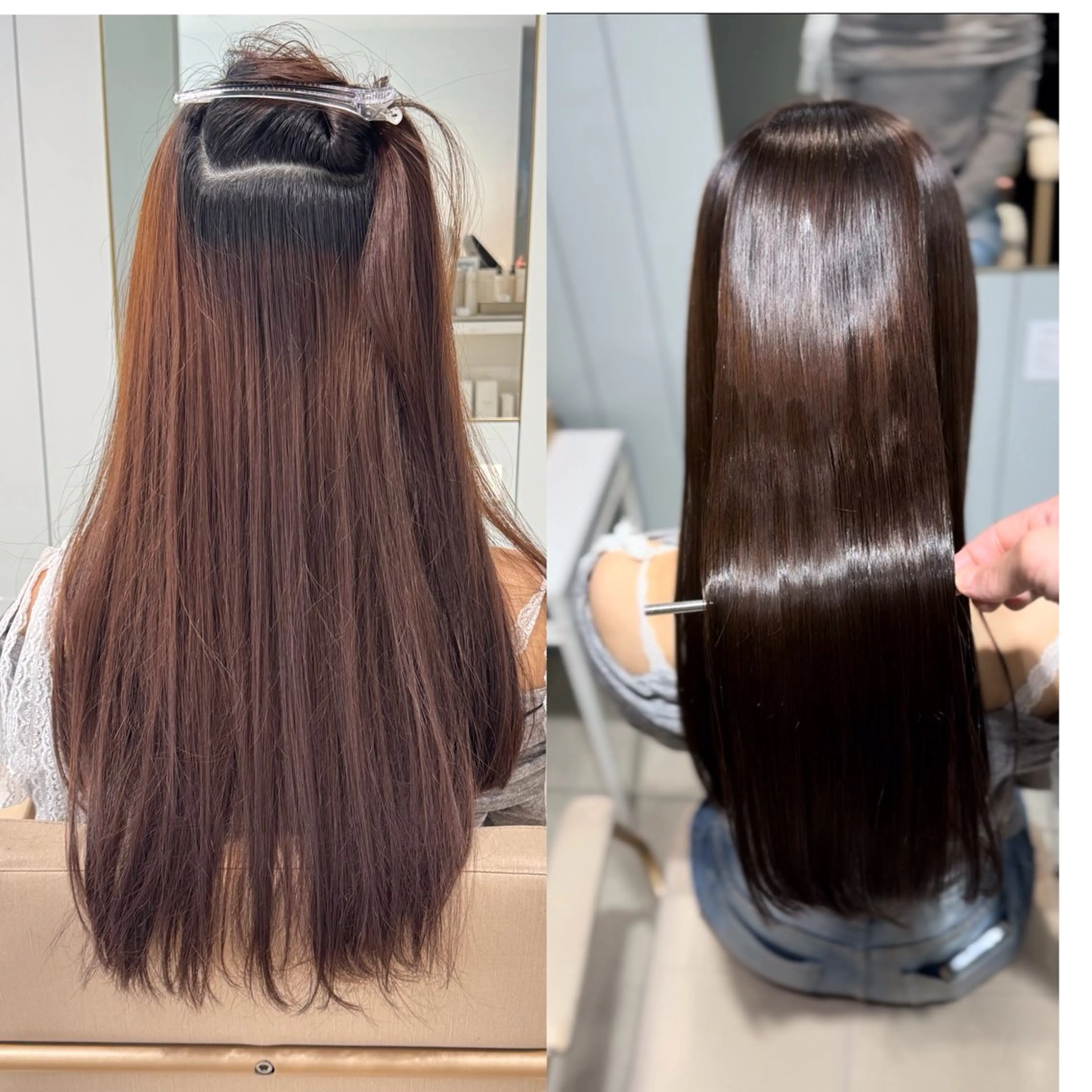 ロング 縮毛矯正 トリートメント 美髪縮毛矯正/髪質 改善/Lecielのヘアスタイル