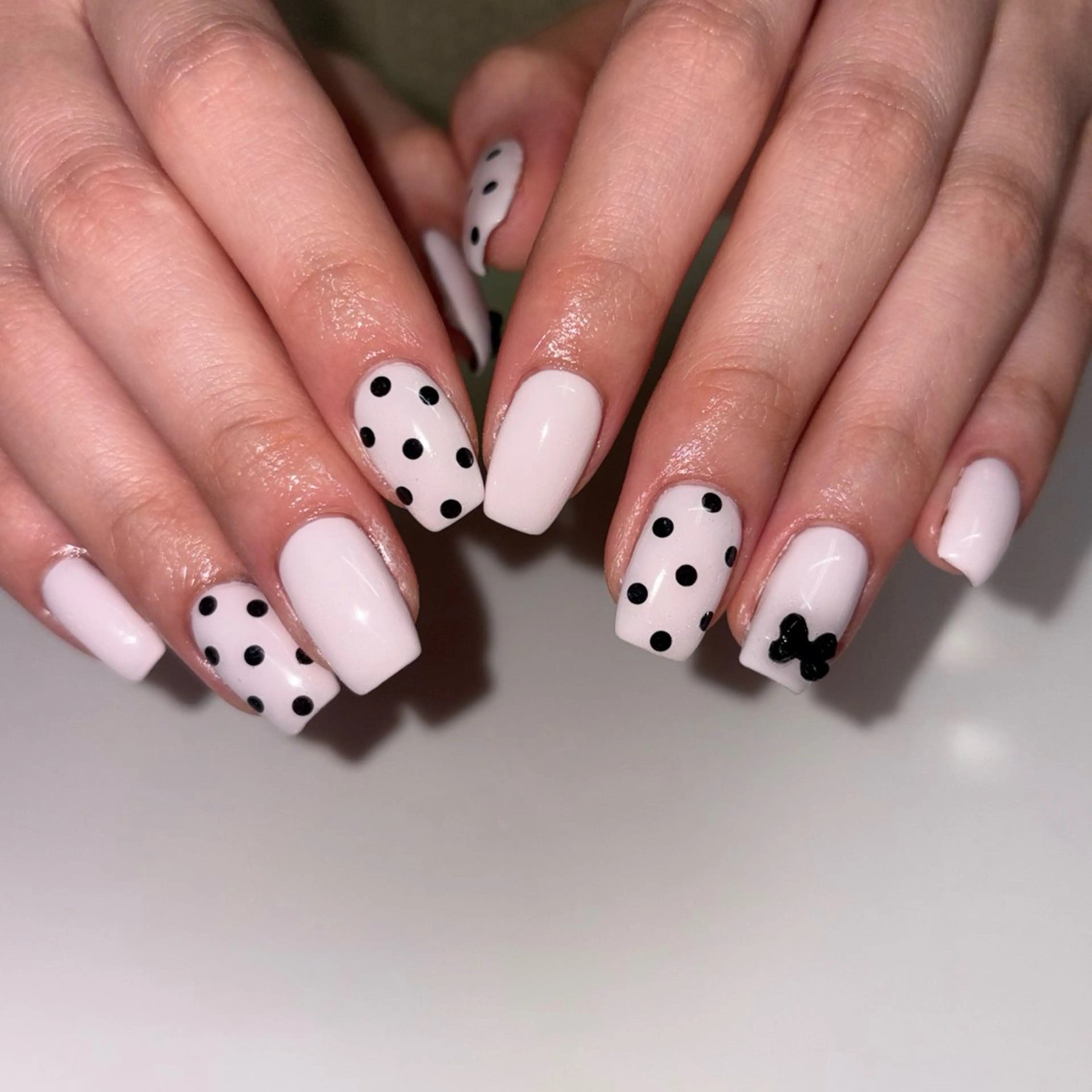 ミディアム ハンドネイル mark 🤍Yuki🤍のネイルデザイン