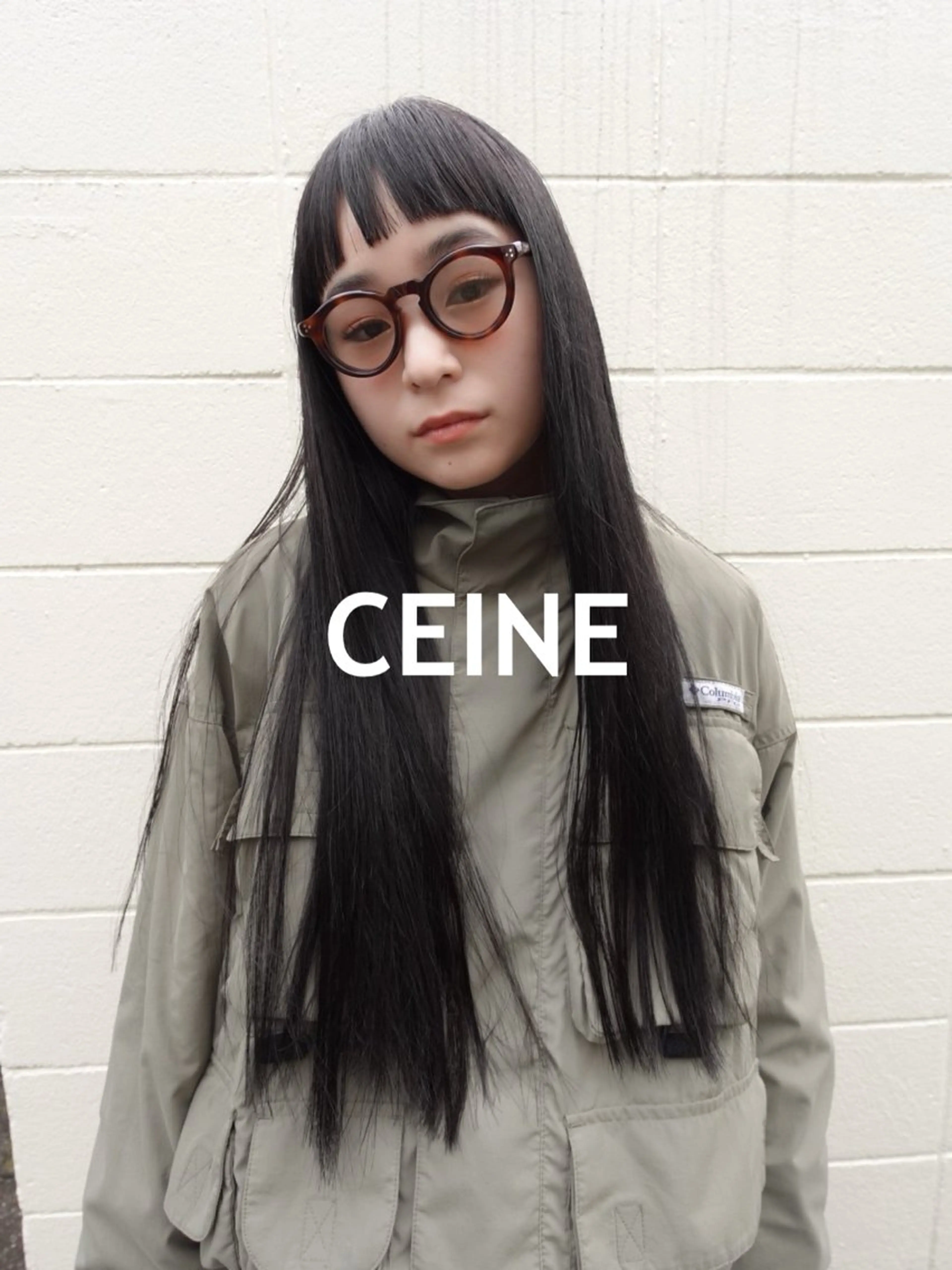 ミディアム カラー パーマ ショートボブ ミディアムパーマ ツイストスパイラルパーマ アディクシーカラー ベージュカラー CEINE【セーヌ】 三軒茶屋のヘアスタイル