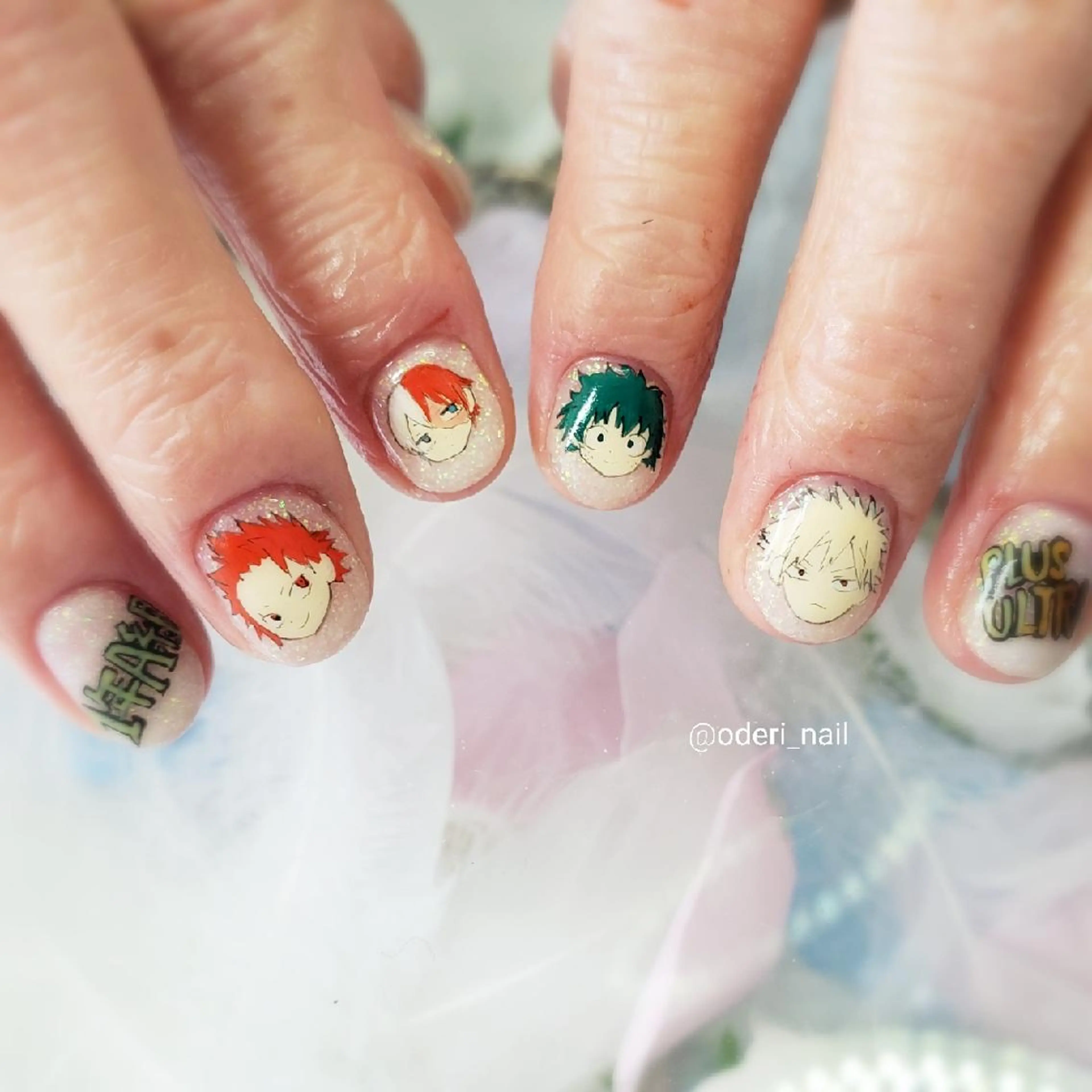 ネイル アートネイル ジェルネイル おで@ oderi_nailのネイルデザイン