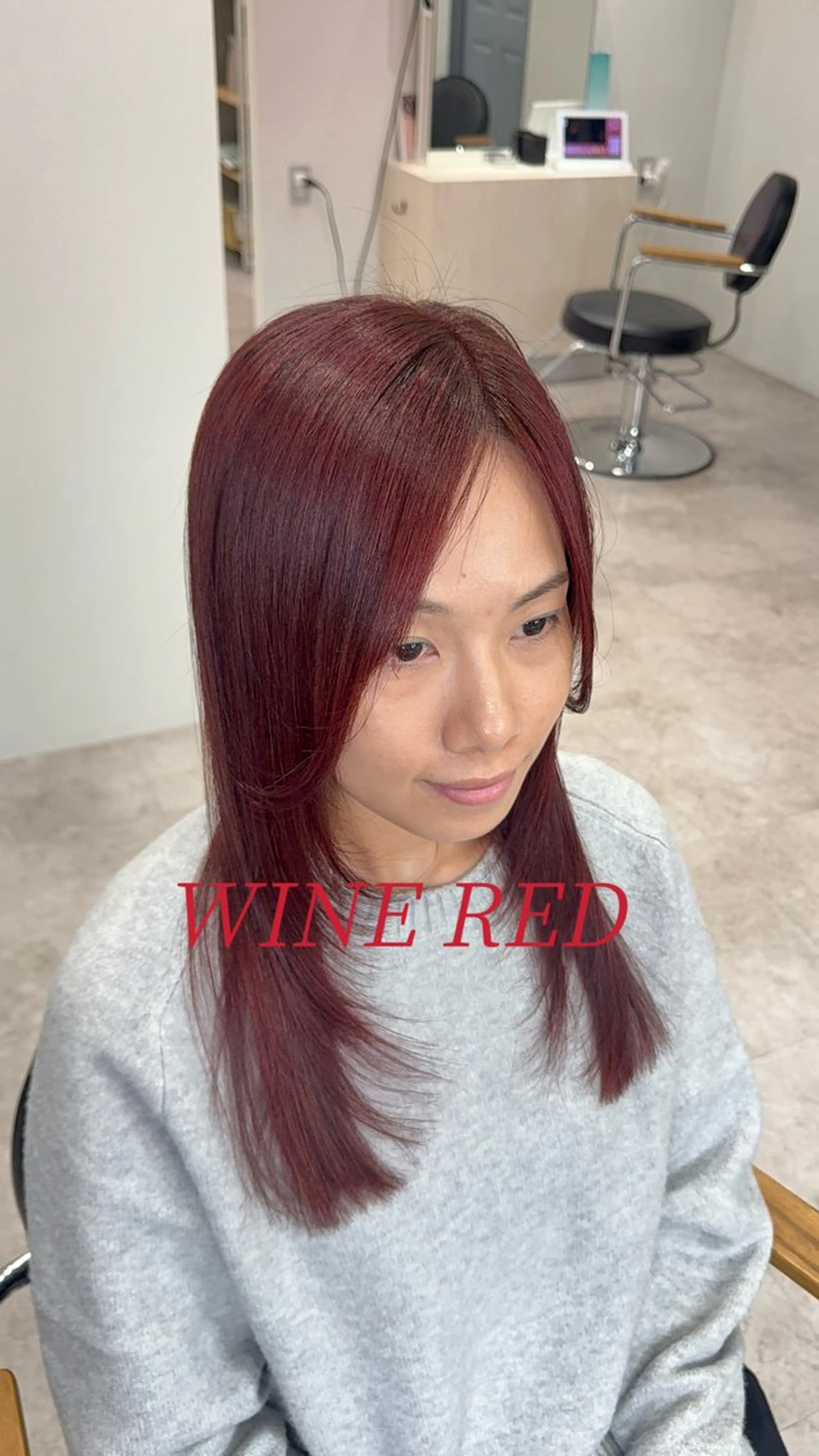 カラー soyon 心斎橋店のヘアスタイル