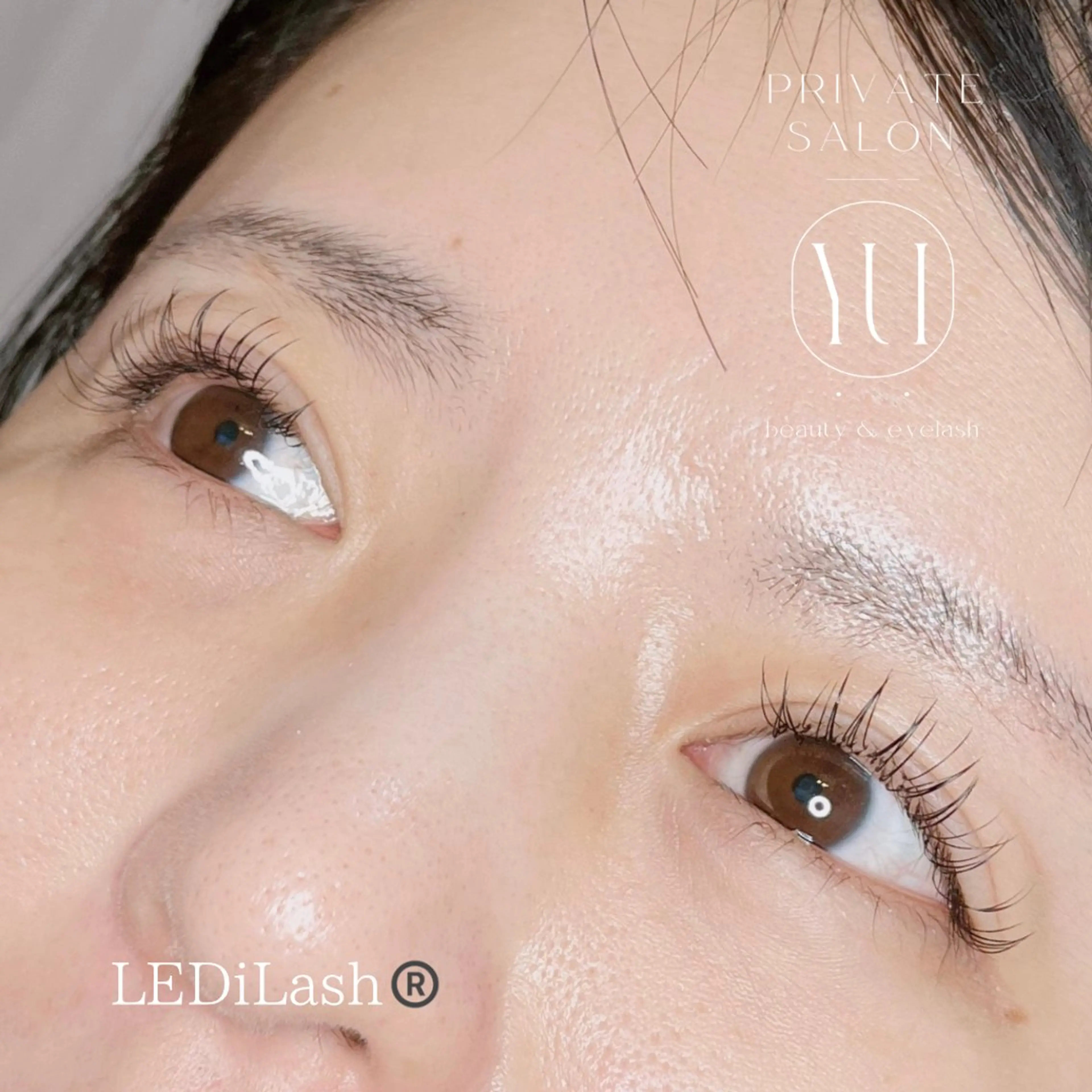 マツエク・マツパ マツエク 1ヶ月後も半分残る 高持続LEDエクステのマツエク・マツパデザイン