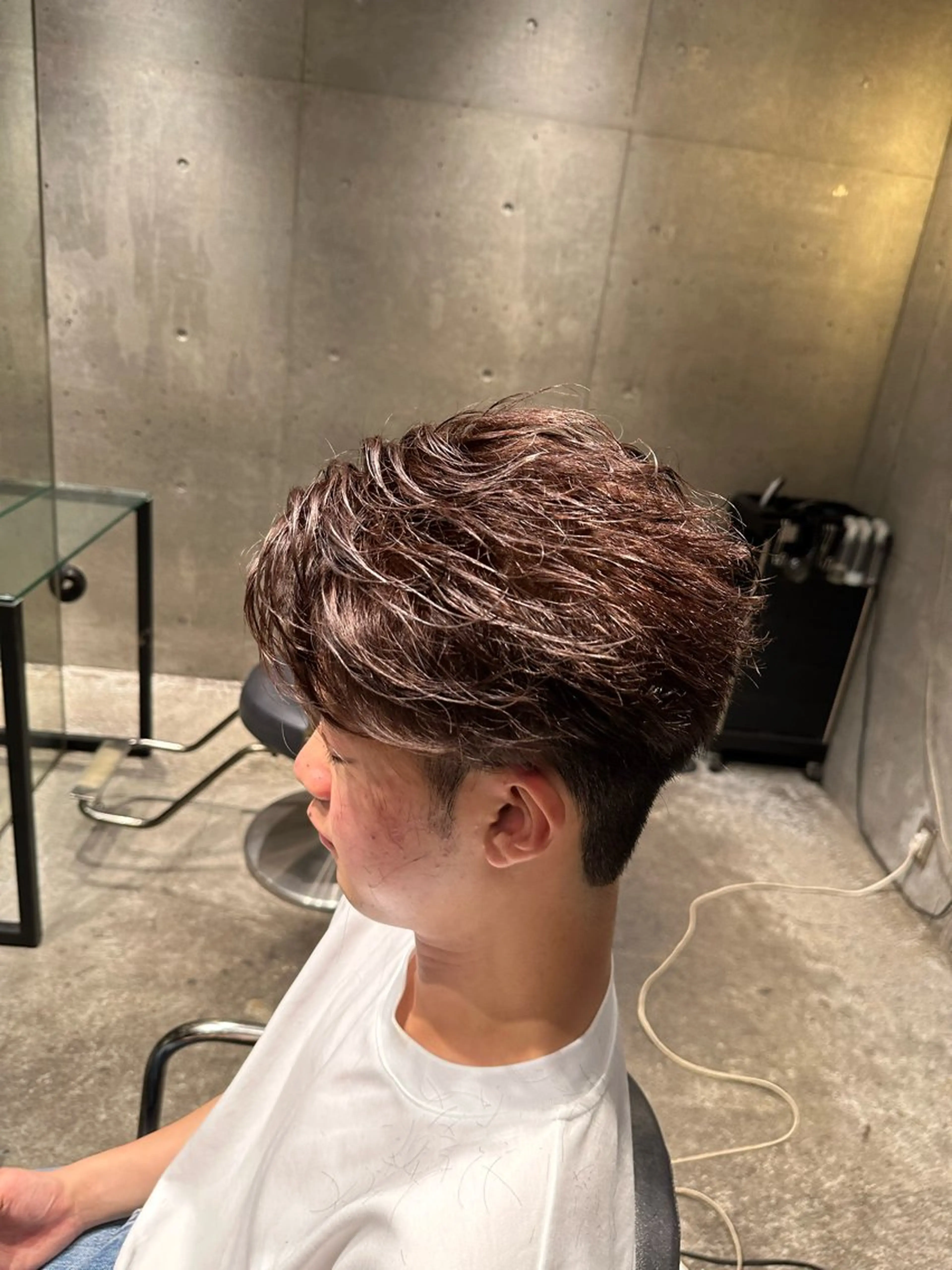 メンズ メンズパーマ ✨表参道/ショート カット/柏原遼斗✨のヘアスタイル