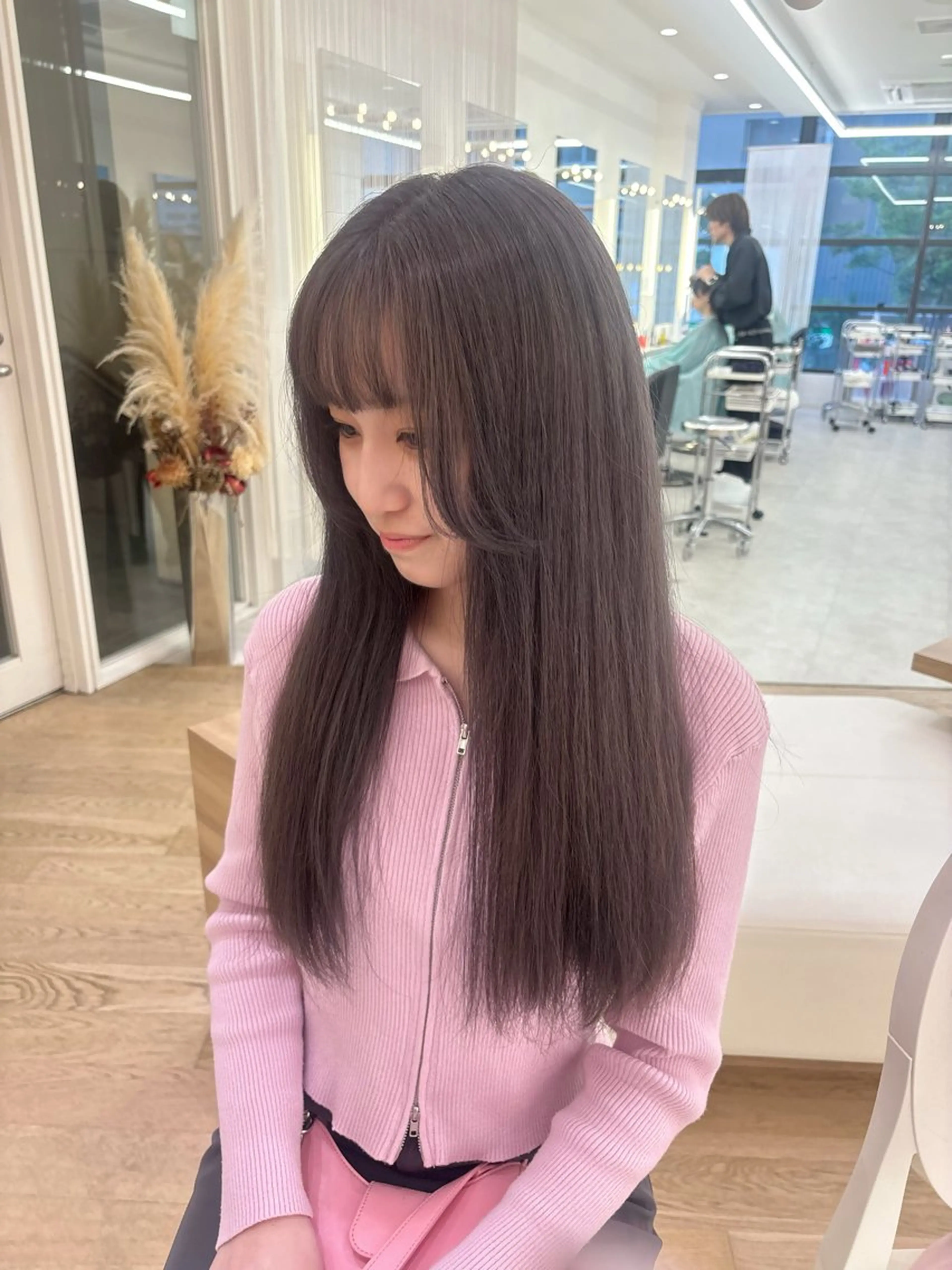 ロング ヘアカラー Parve Mix / 根本 梨湖🫧のヘアスタイル