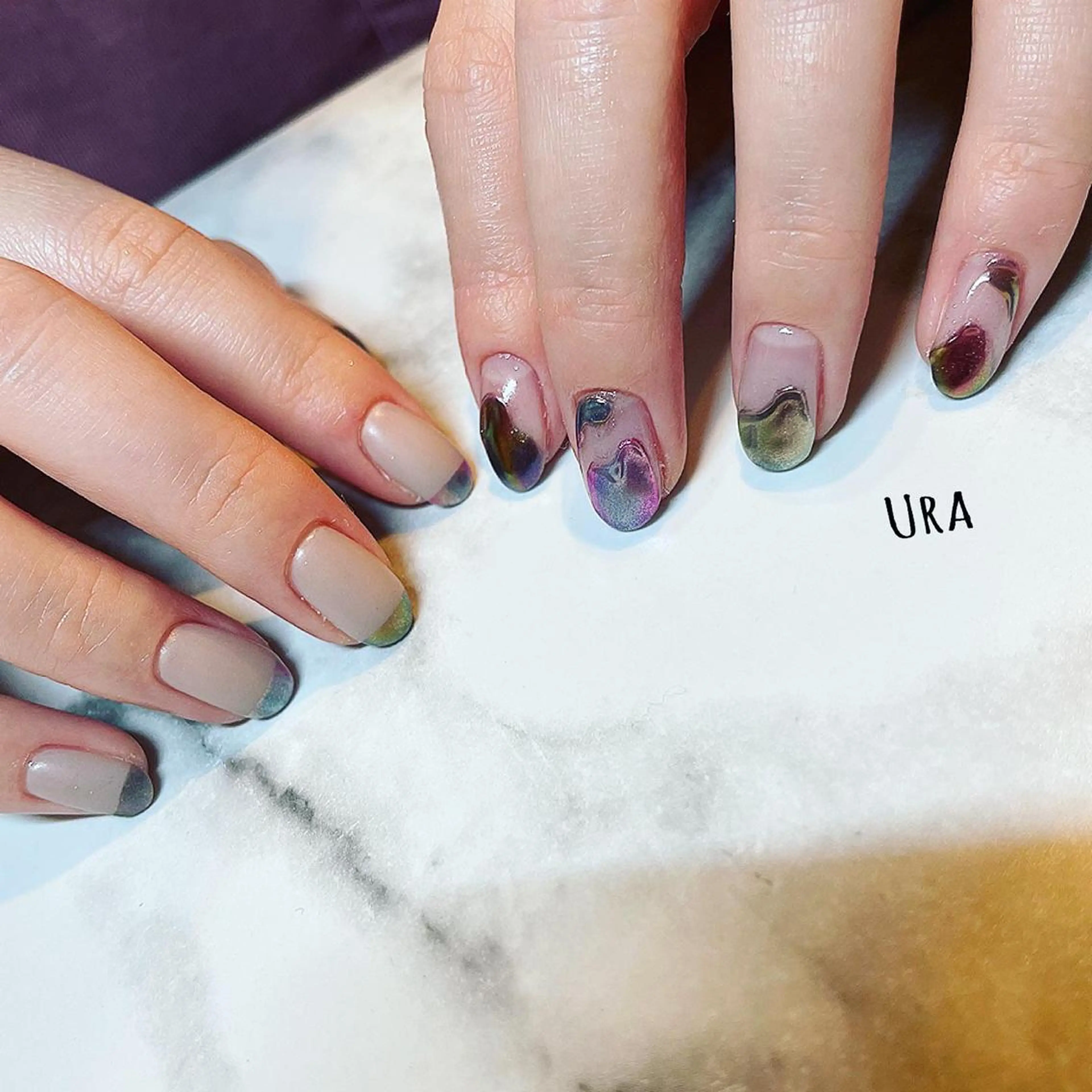 ネイル ハンドネイル UrakoNail 《nail》のネイルデザイン