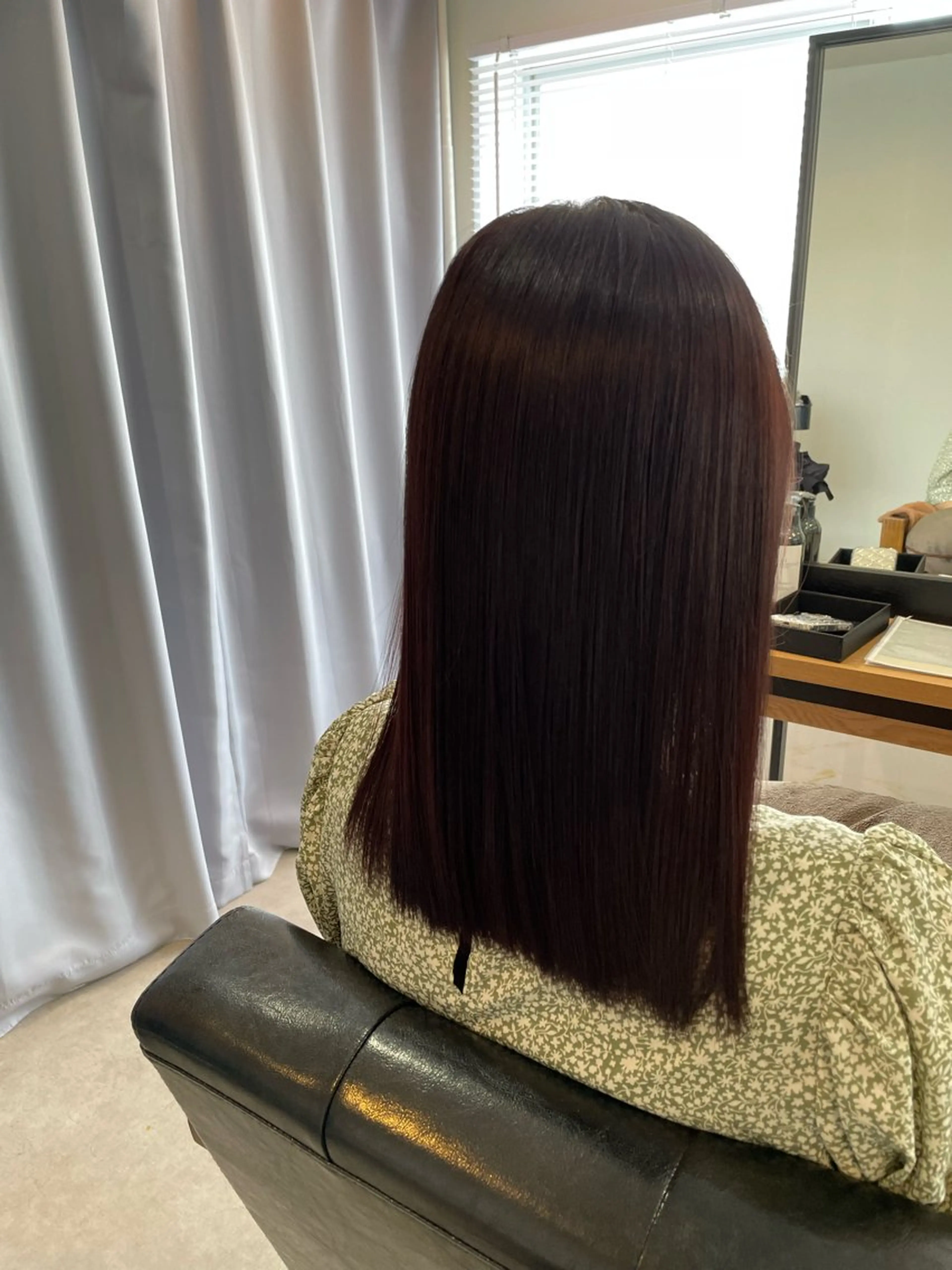 セミロング やまもと けんたのヘアスタイル