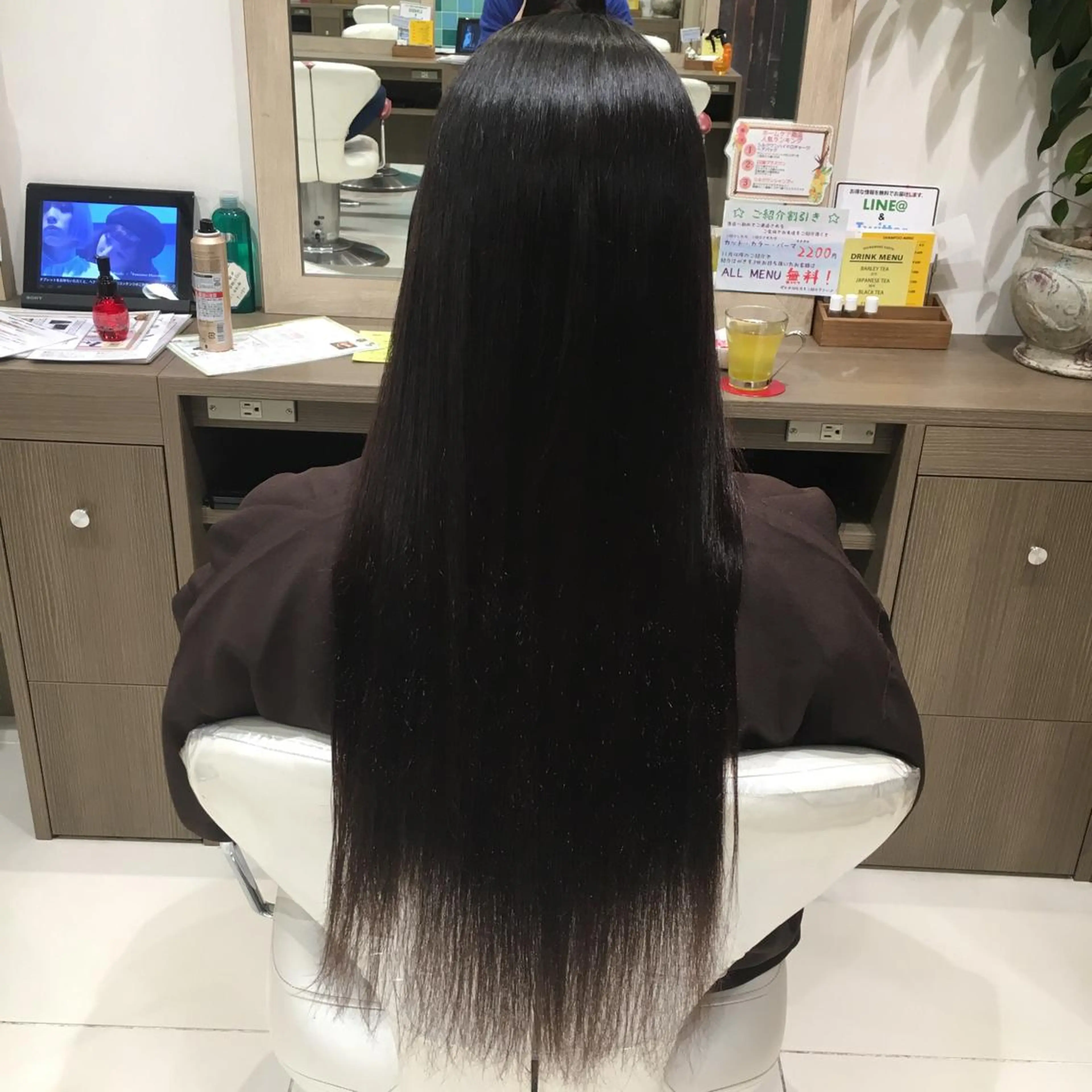 ロング パーマ 竹内 望博のヘアスタイル