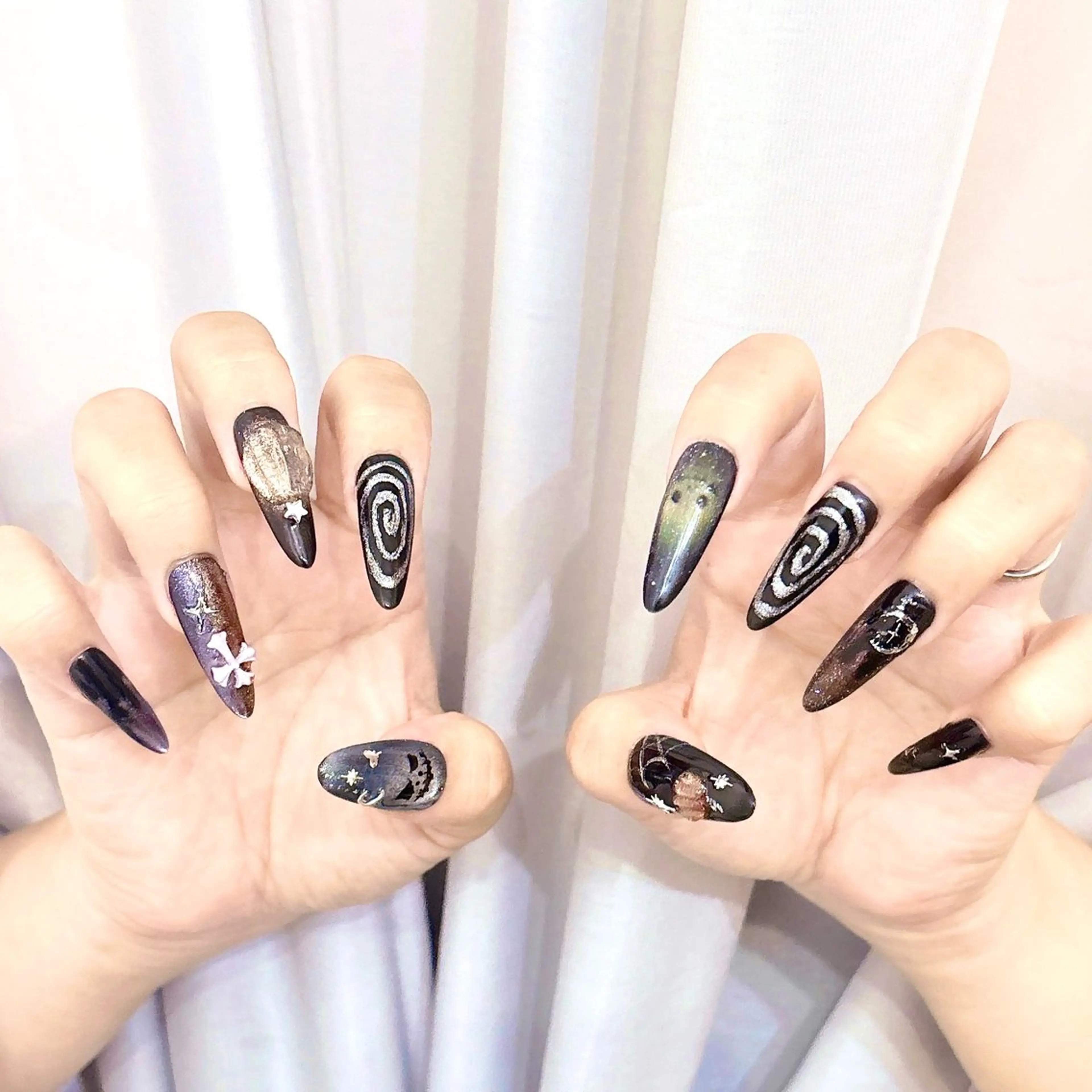 ネイル アートネイル ハロウィン MYu Beauty Salon  MAIのネイルデザイン