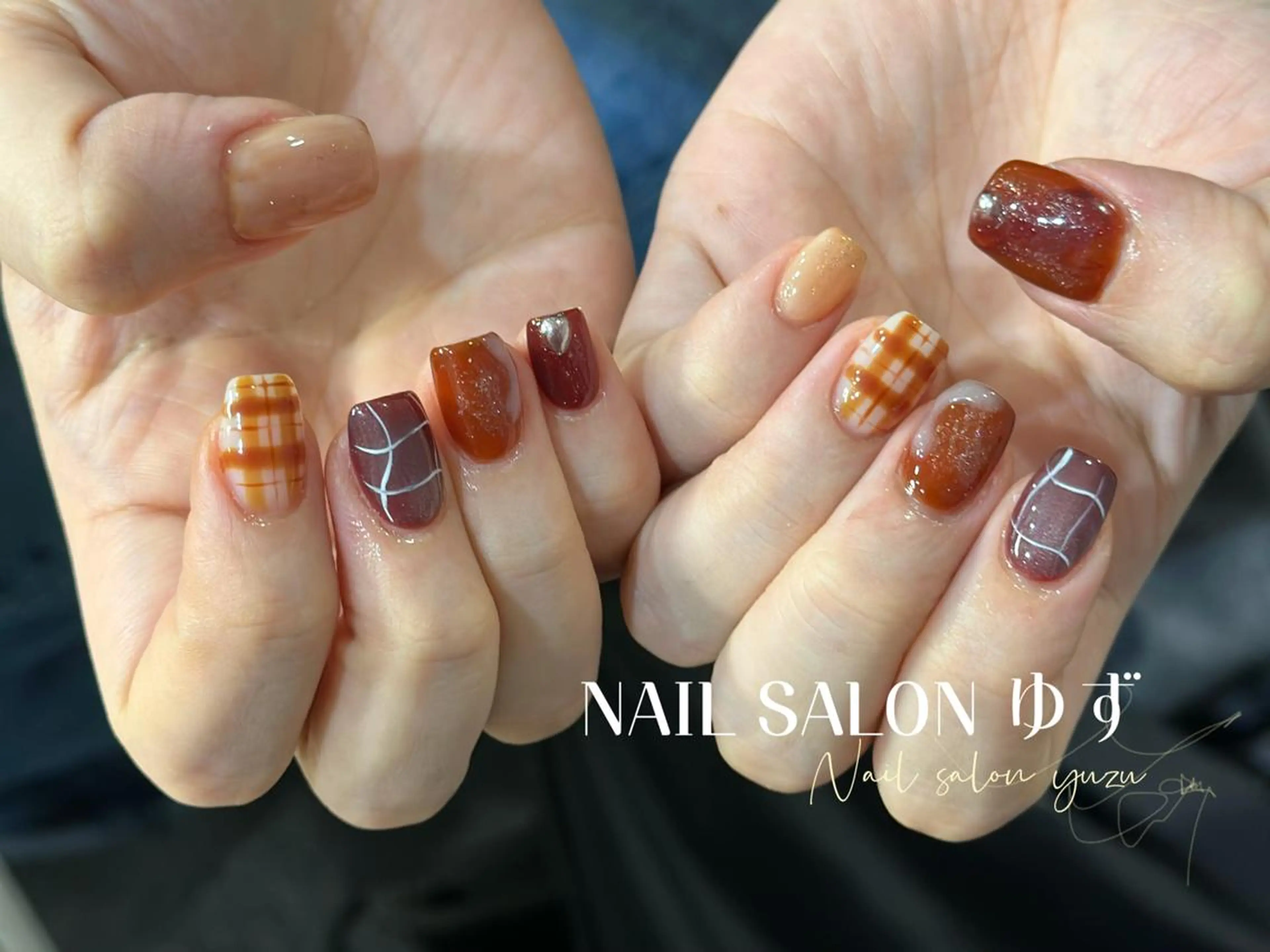 ネイル ハンドネイル MAKI💚💚💚 秋葉原.のネイルデザイン