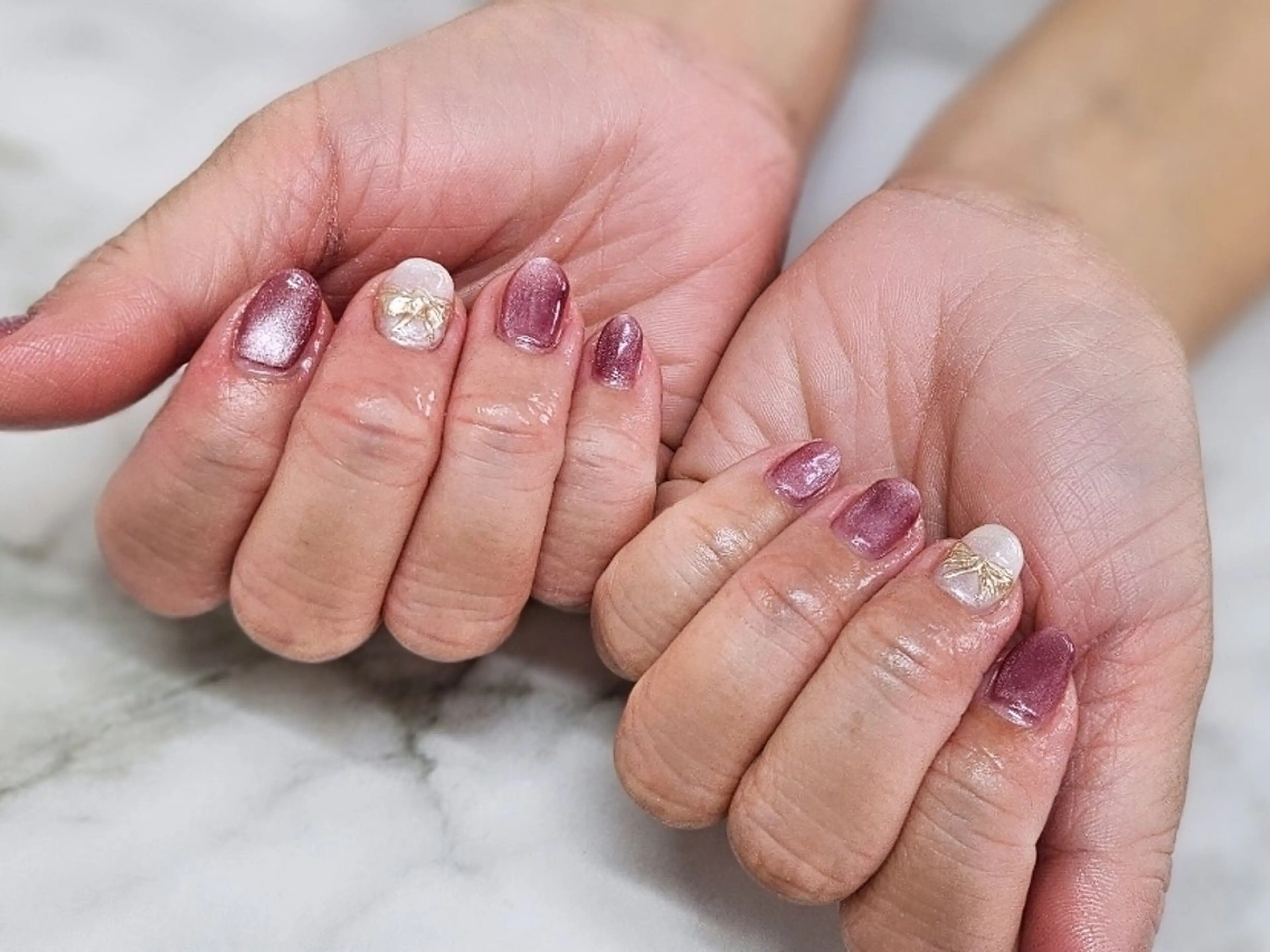 ネイル ピンク NailSalon LuireYUUNAのネイルデザイン