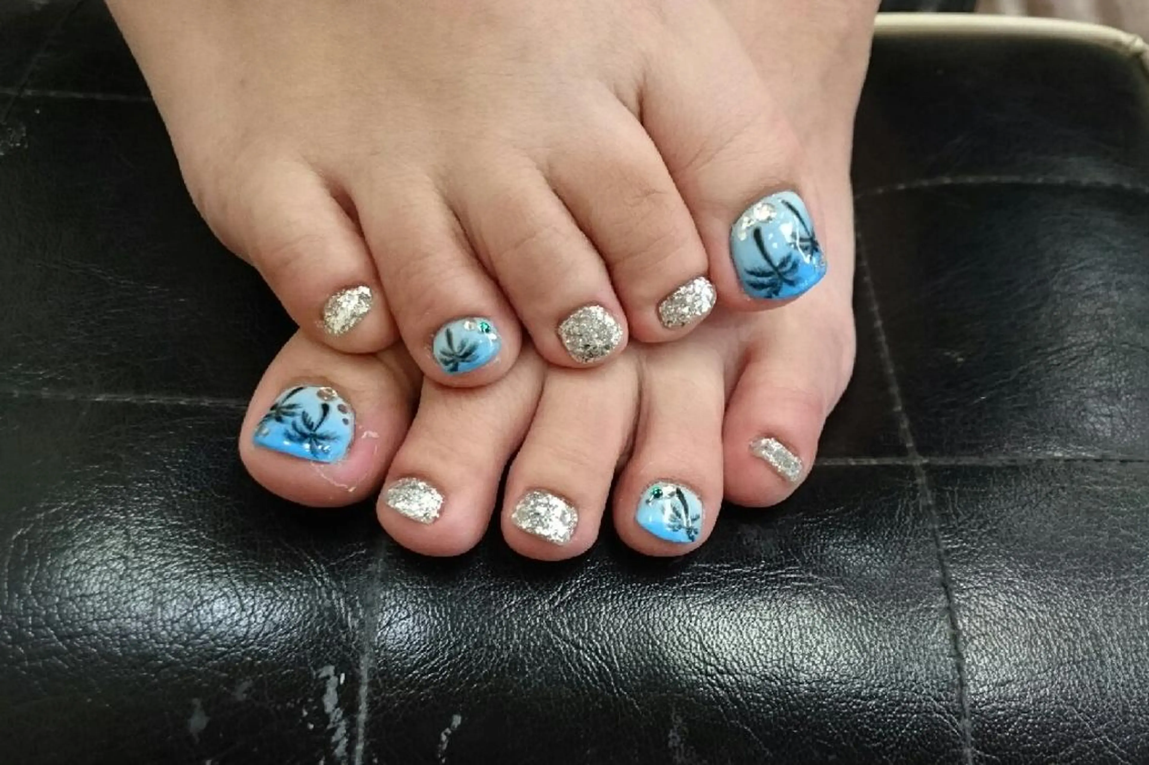 ミディアム ネイル nail salon Blancのネイルデザイン