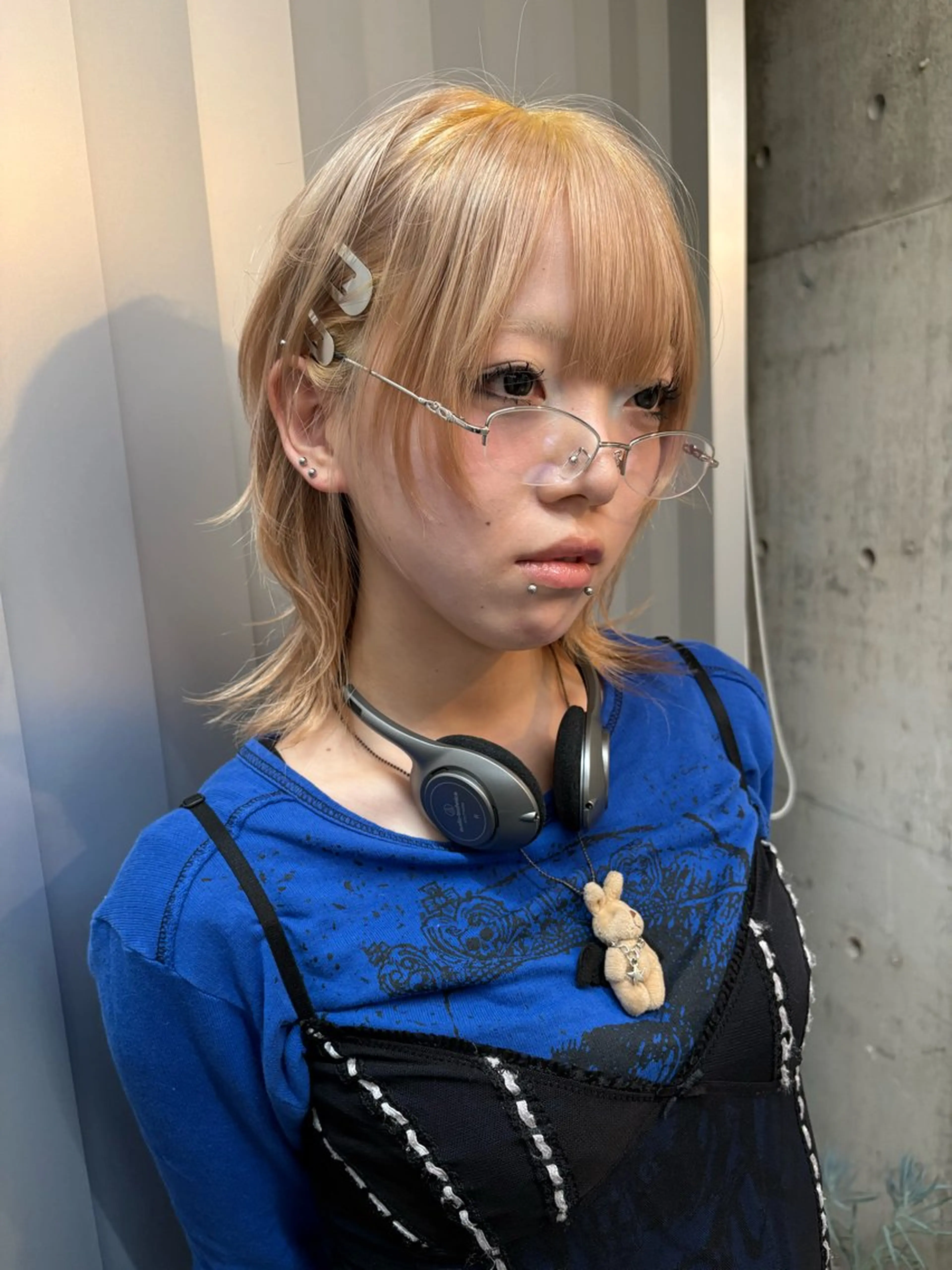 ミディアム カラー 山下 夏季のヘアスタイル