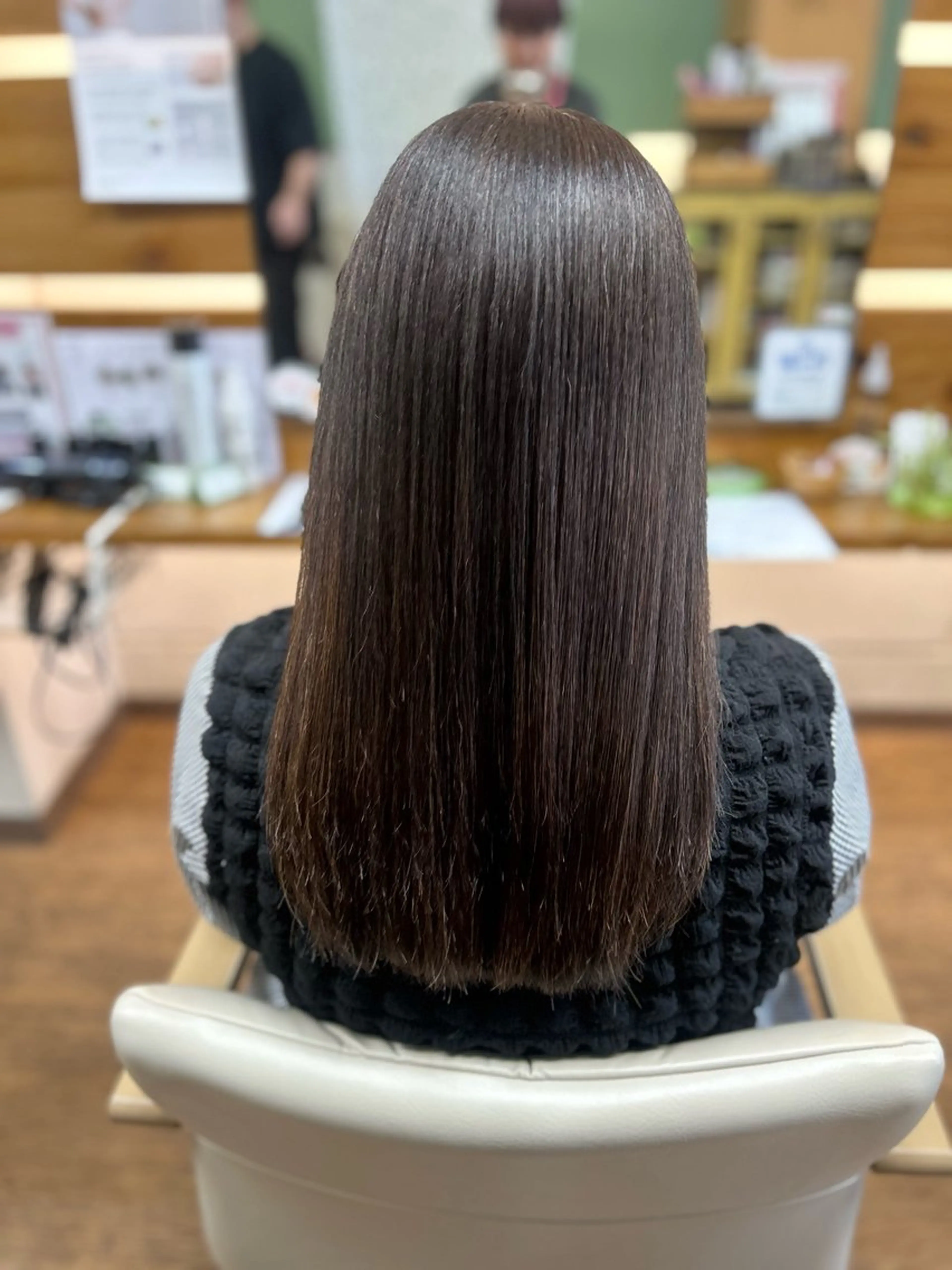 ロング 神谷 千明のヘアスタイル
