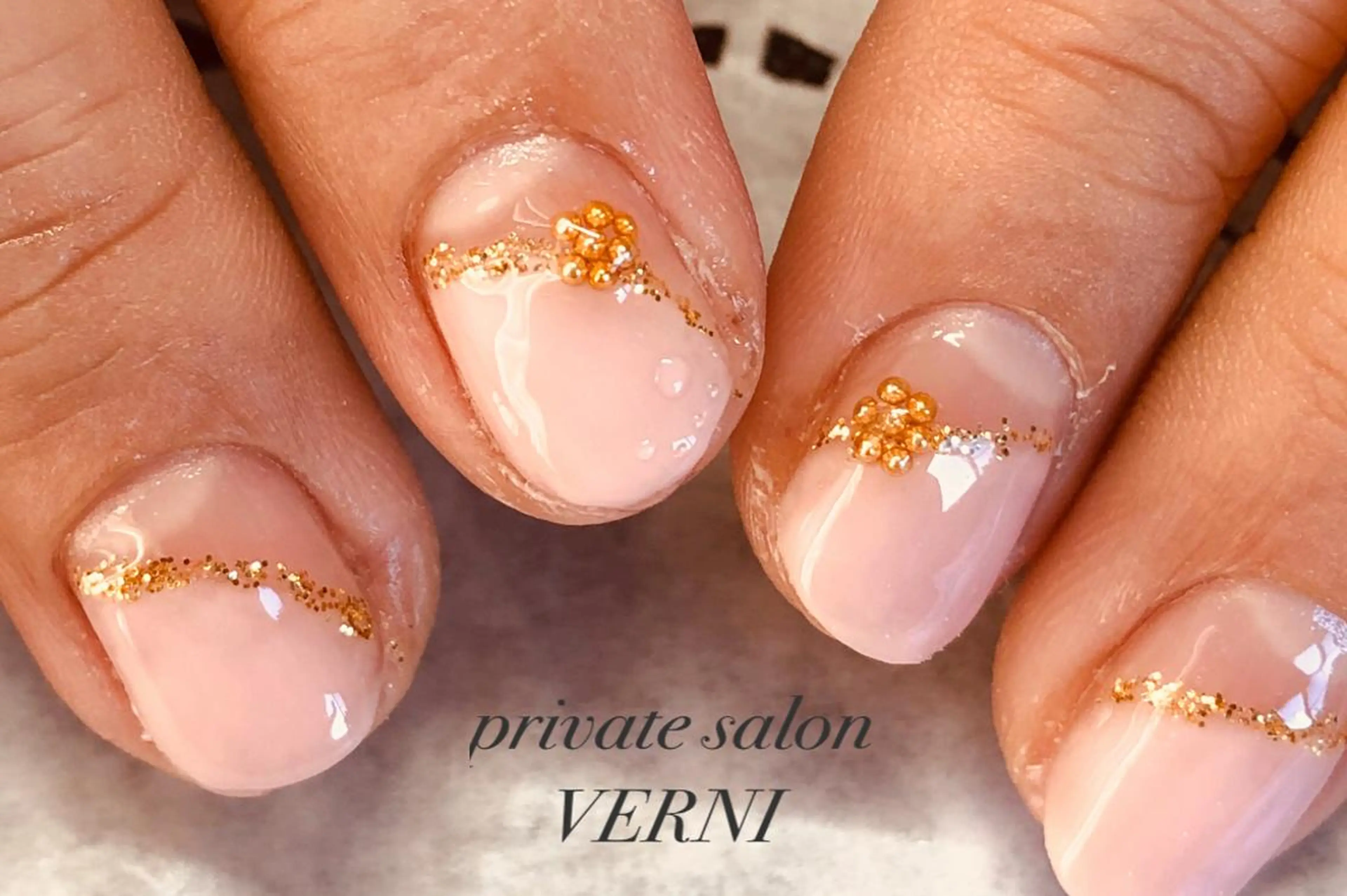 ネイル 自爪育成ネイルサロン ヴェルニのネイルデザイン