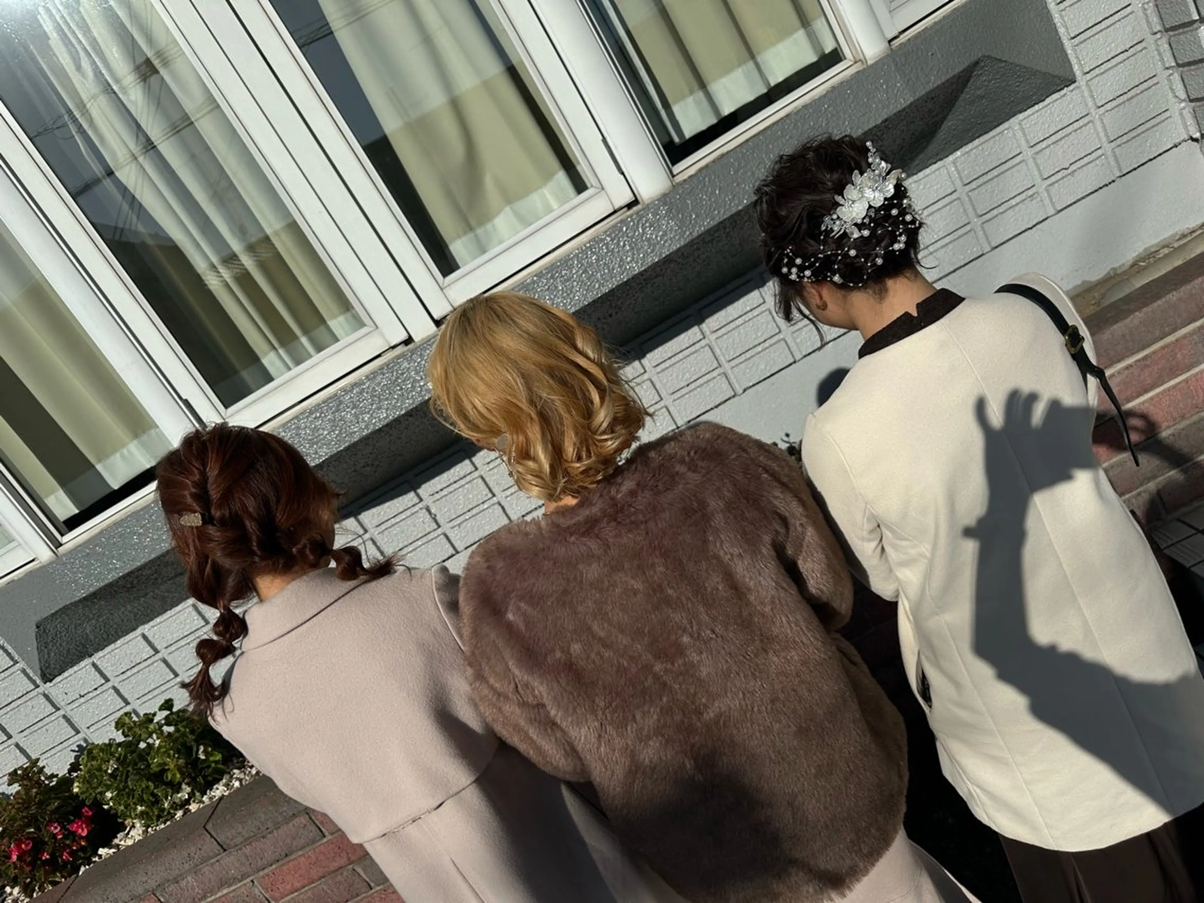 セミロング ヘアアレンジ 結婚式・ブライダル エンゼルス美容室斉間 圭司のヘアスタイル