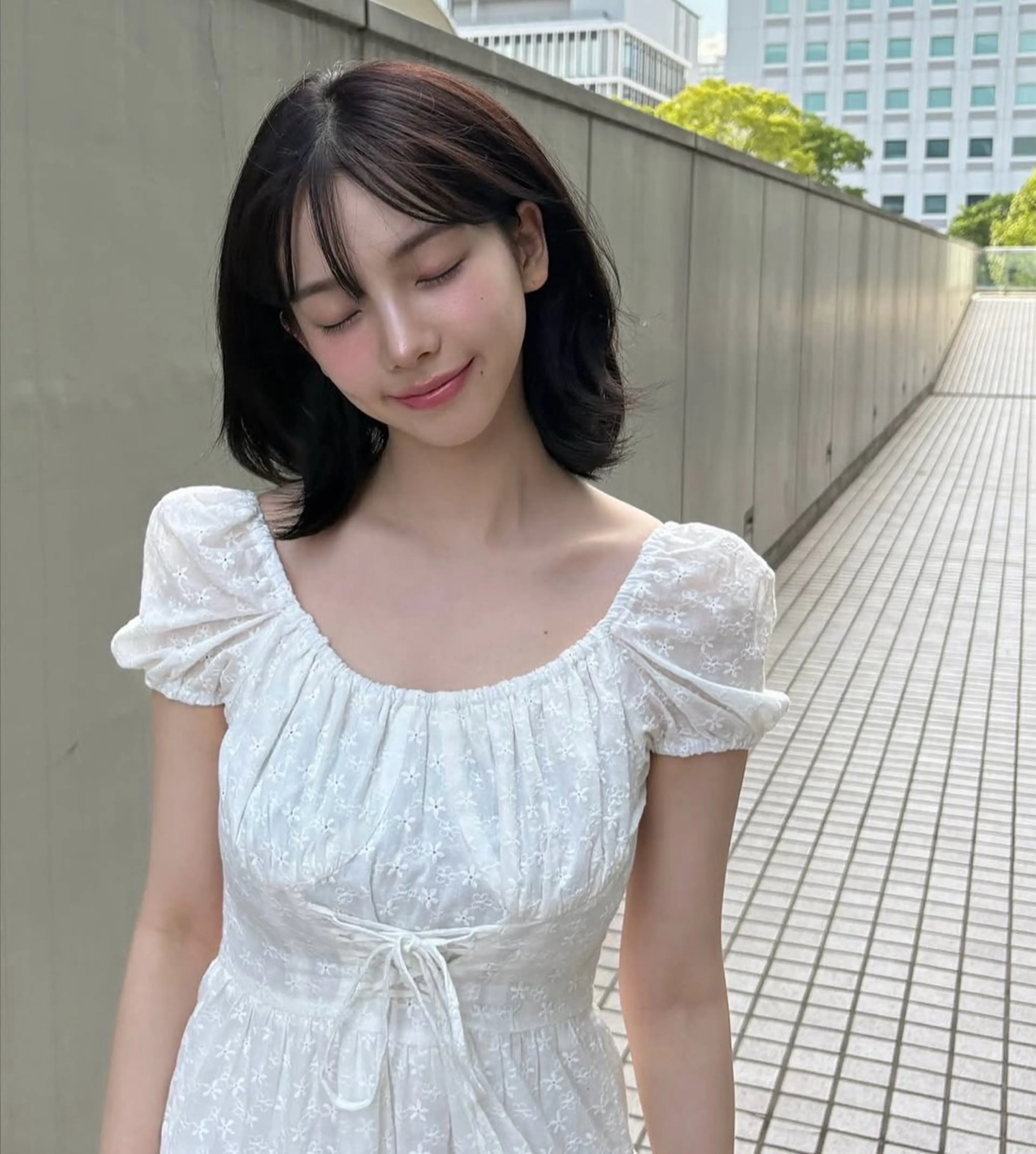 ミディアム ミディアムレイヤー ハッシュカット ハイレイヤー 韓国風ヘア レイヤーカット カット 【大宮】一日 一名様限定のヘアスタイル