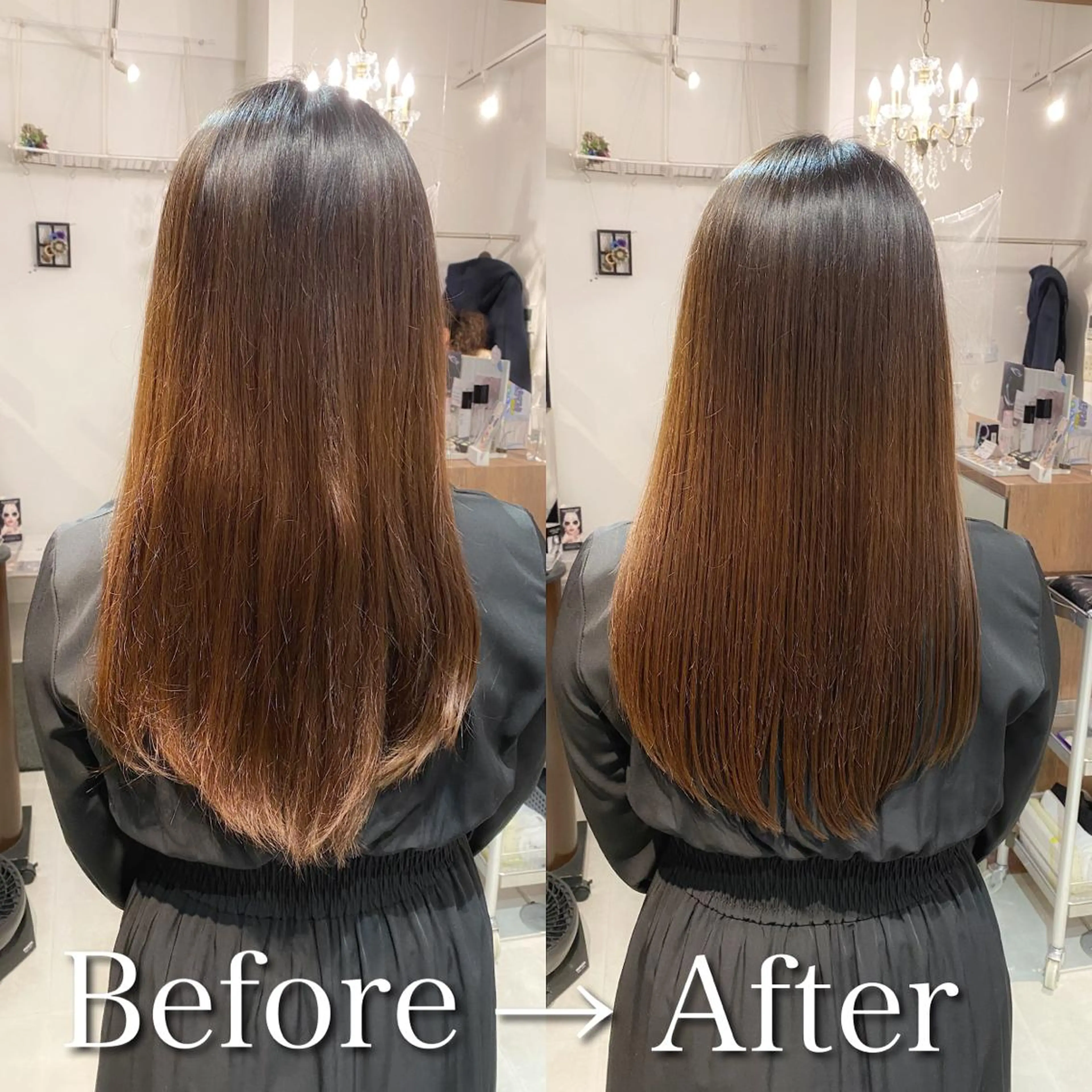 ロング 髪質改善 ロング トリートメント 酸熱トリートメント 髪質改善特化 安東駿介のヘアスタイル