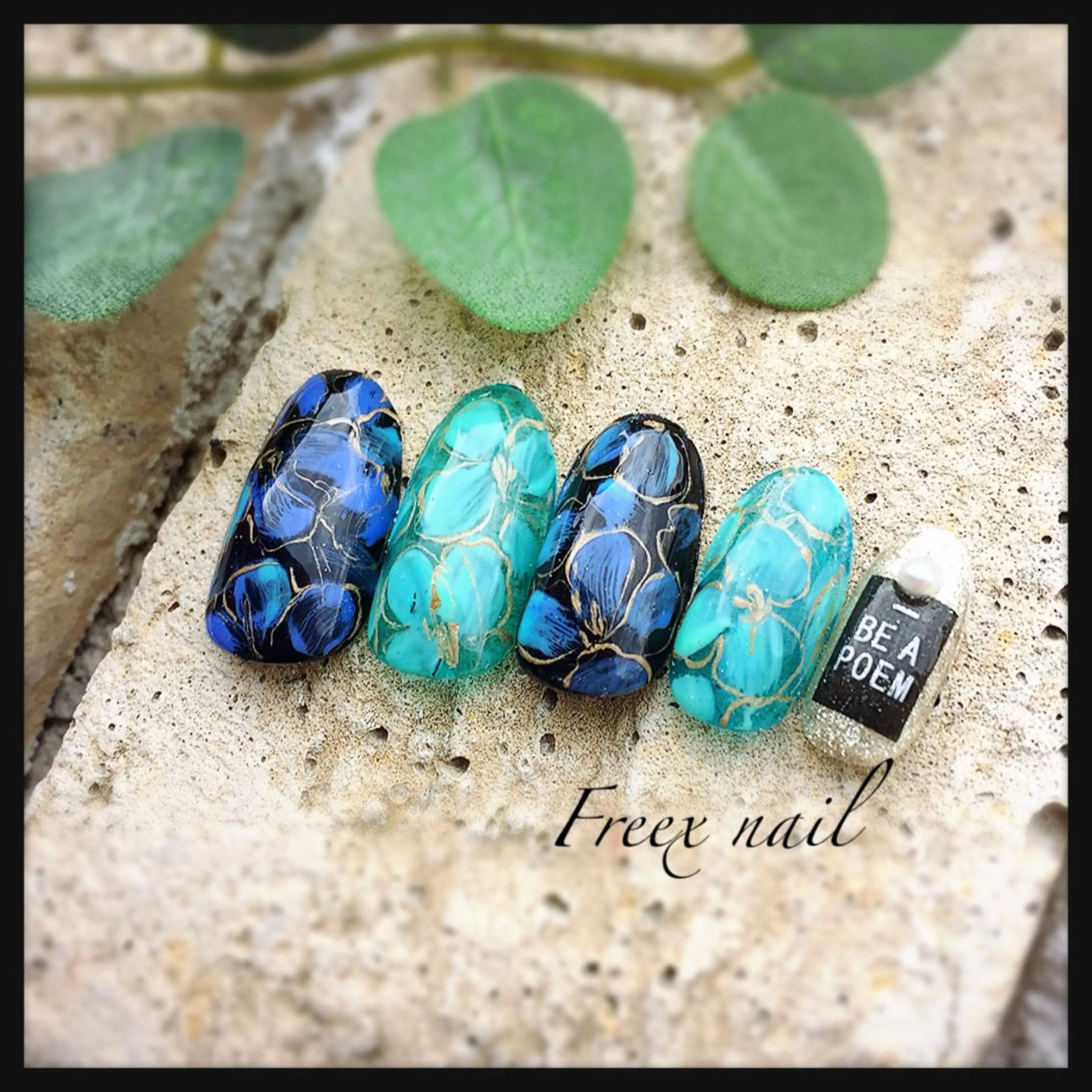 ネイル フラワーネイル ニュアンスネイル freex nail /ニュアンス/個性派のネイルデザイン